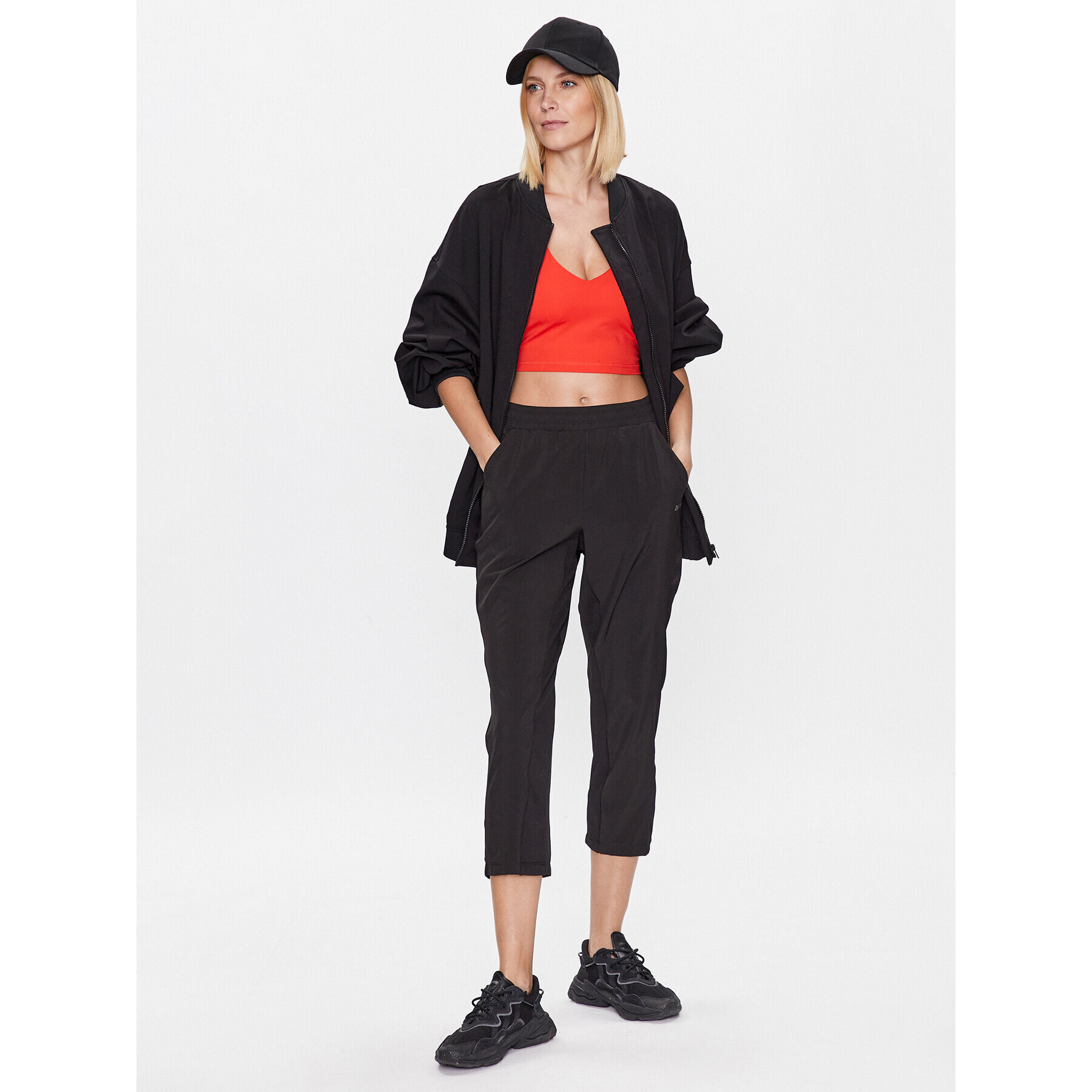 DKNY Sport Top DP2T9141 Červená Regular Fit - Pepit.cz