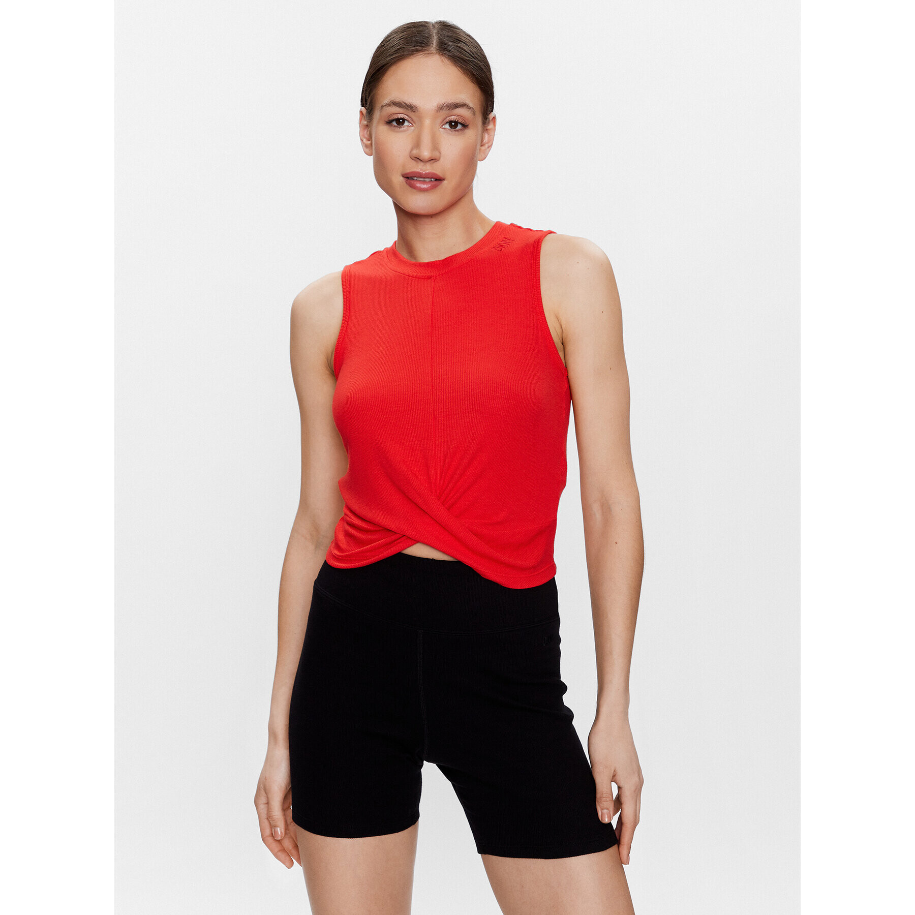 DKNY Sport Top DP3T9264 Červená Classic Fit - Pepit.cz