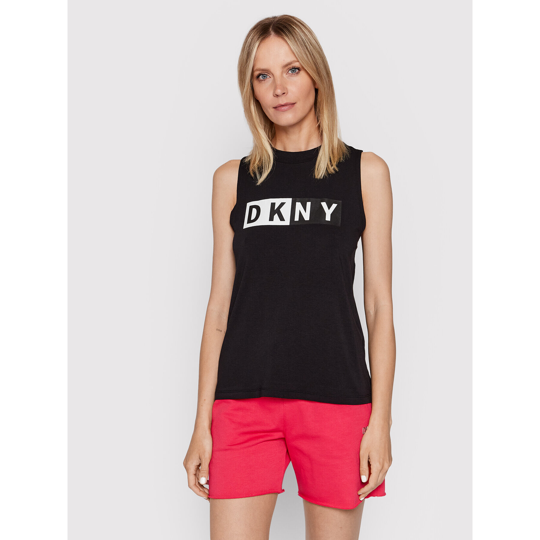 DKNY Sport Top DP8T5892 Černá Regular Fit - Pepit.cz