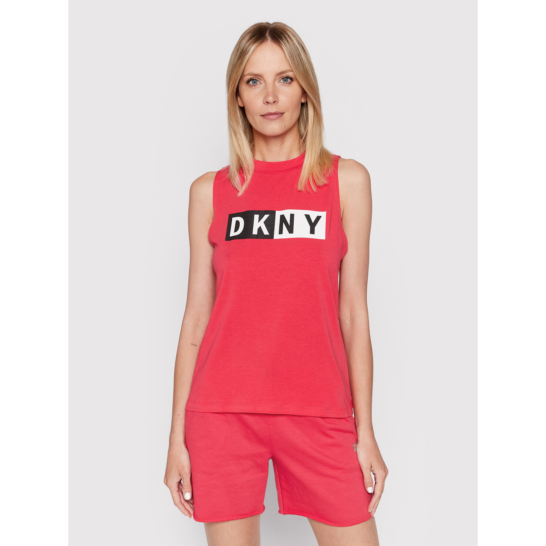 DKNY Sport Top DP8T5892 Růžová Regular Fit - Pepit.cz