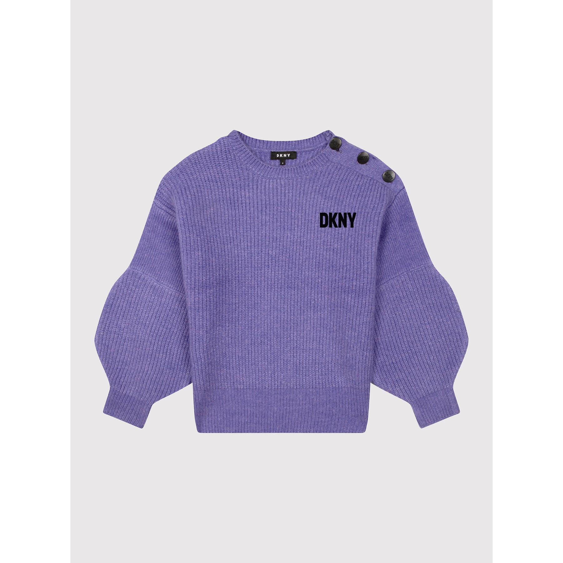 DKNY Svetr D35S64 M Fialová Regular Fit - Pepit.cz