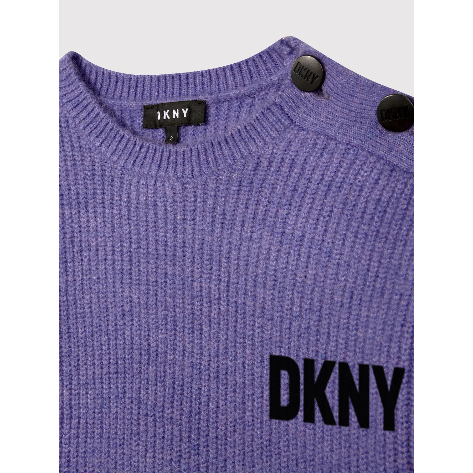 DKNY Svetr D35S64 M Fialová Regular Fit - Pepit.cz