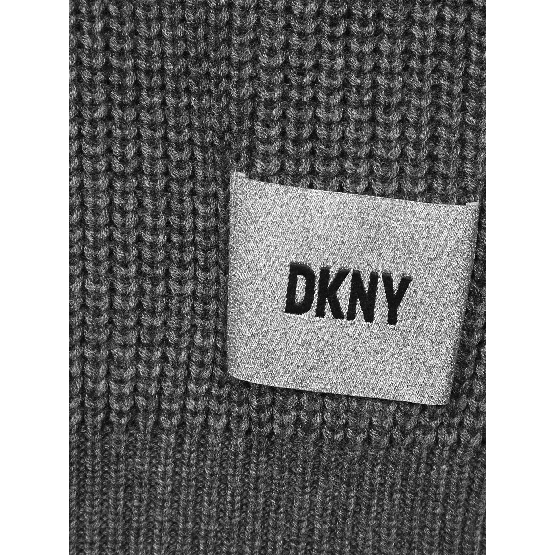 DKNY Svetr D35T11 D Šedá Regular Fit - Pepit.cz