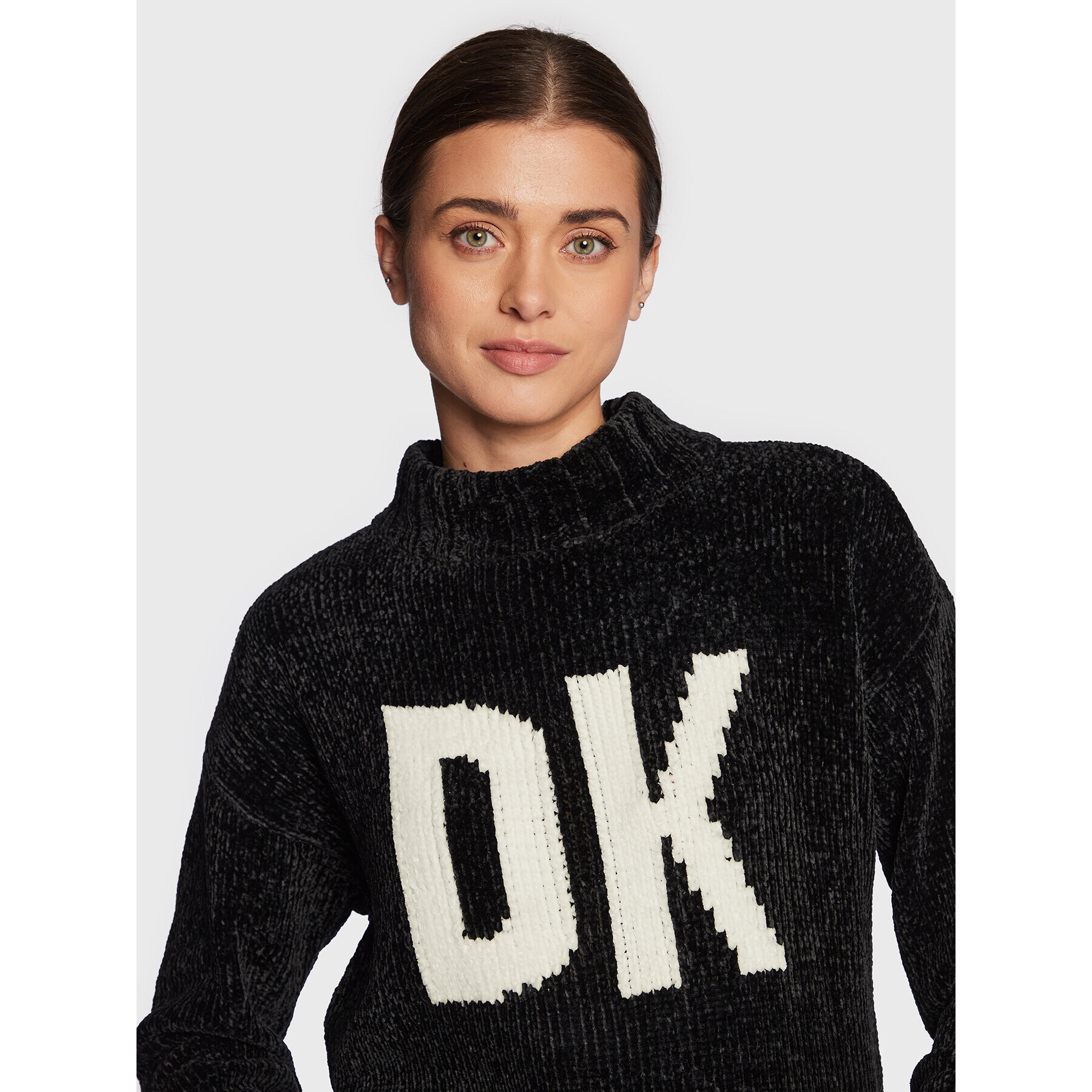 DKNY Svetr P2MS7332 Černá Regular Fit - Pepit.cz