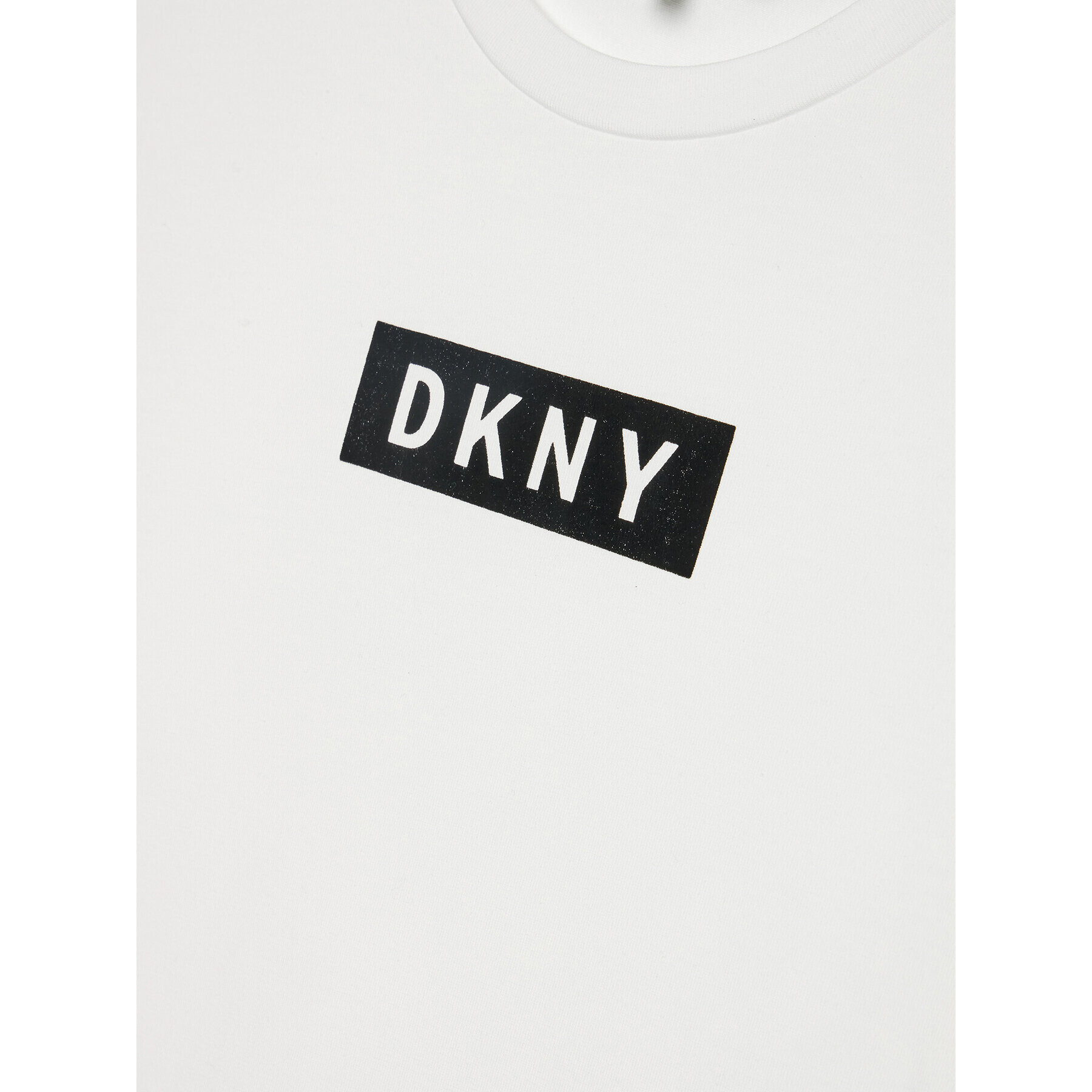 DKNY T-Shirt D35R93 M Bílá Regular Fit - Pepit.cz