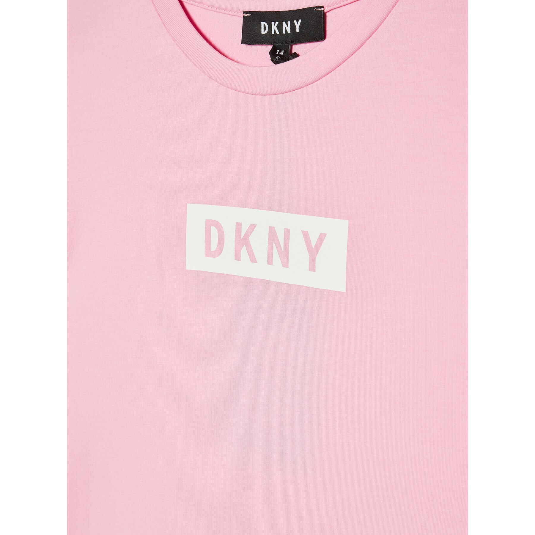 DKNY T-Shirt D35R93 M Růžová Regular Fit - Pepit.cz