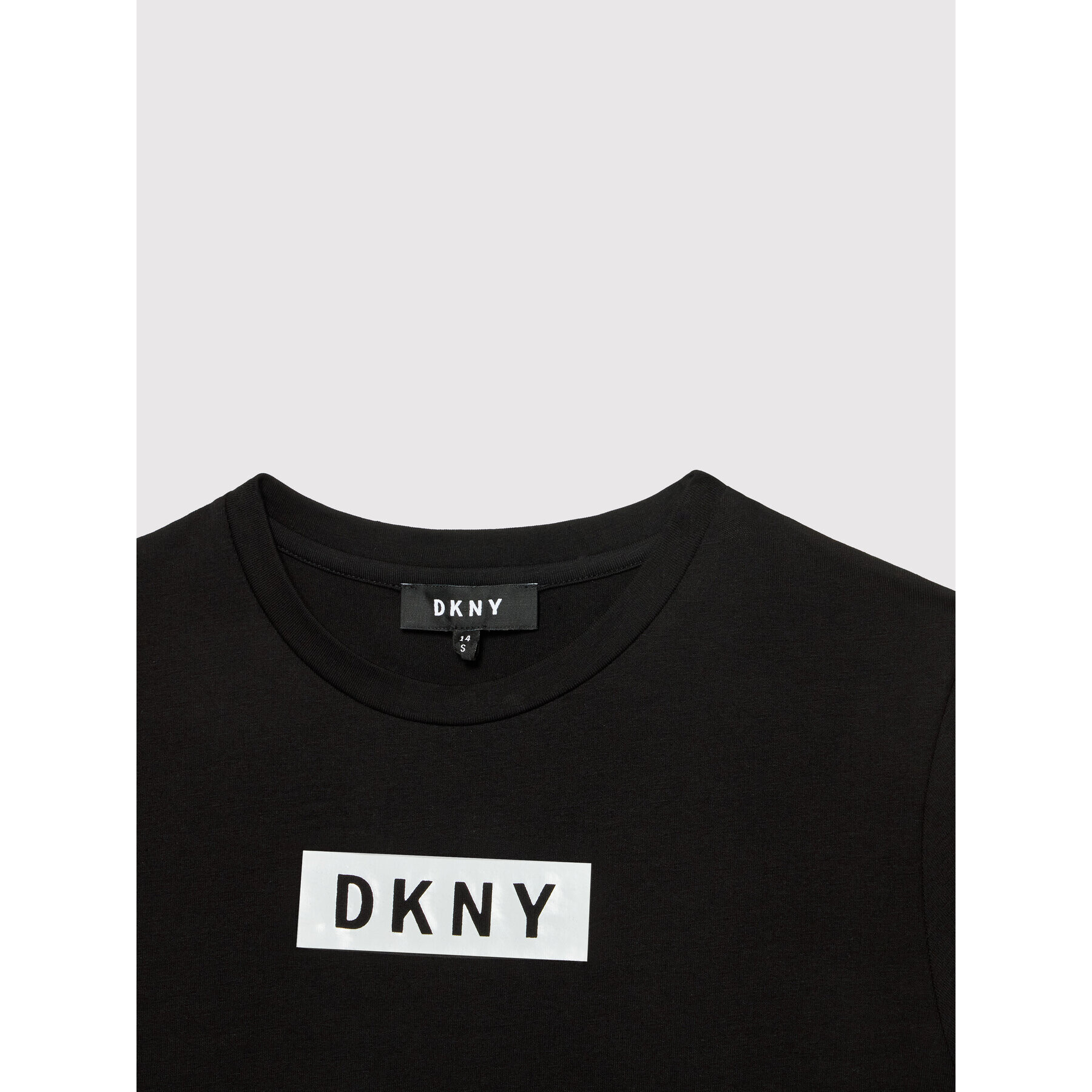 DKNY T-Shirt D35R93 S Černá Regular FIt - Pepit.cz