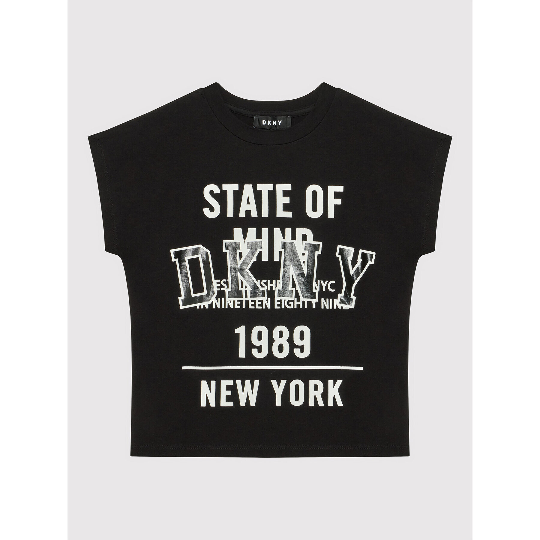 DKNY T-Shirt D35S01 M Černá Relaxed Fit - Pepit.cz