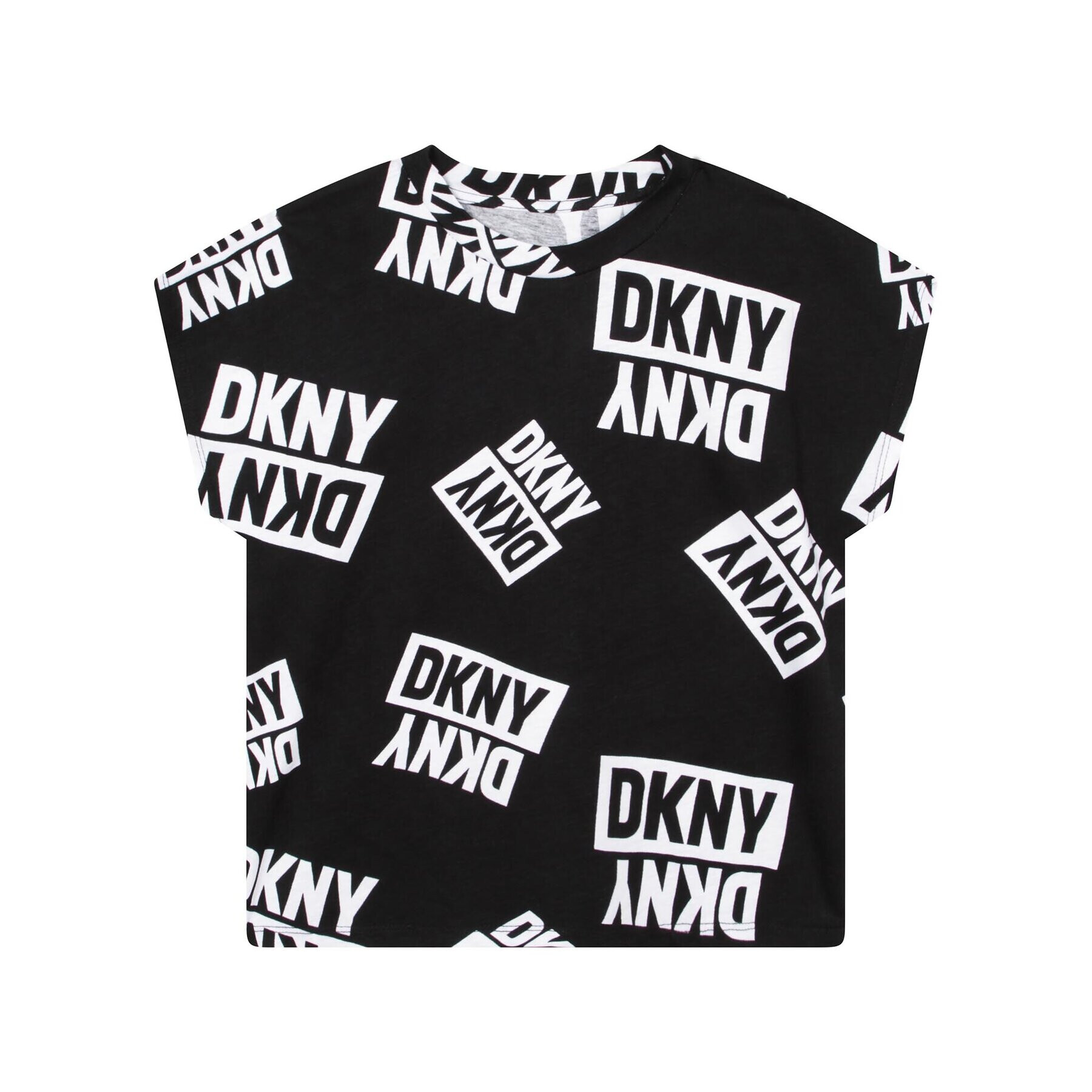 DKNY T-Shirt D35S27 S Černá Regular Fit - Pepit.cz