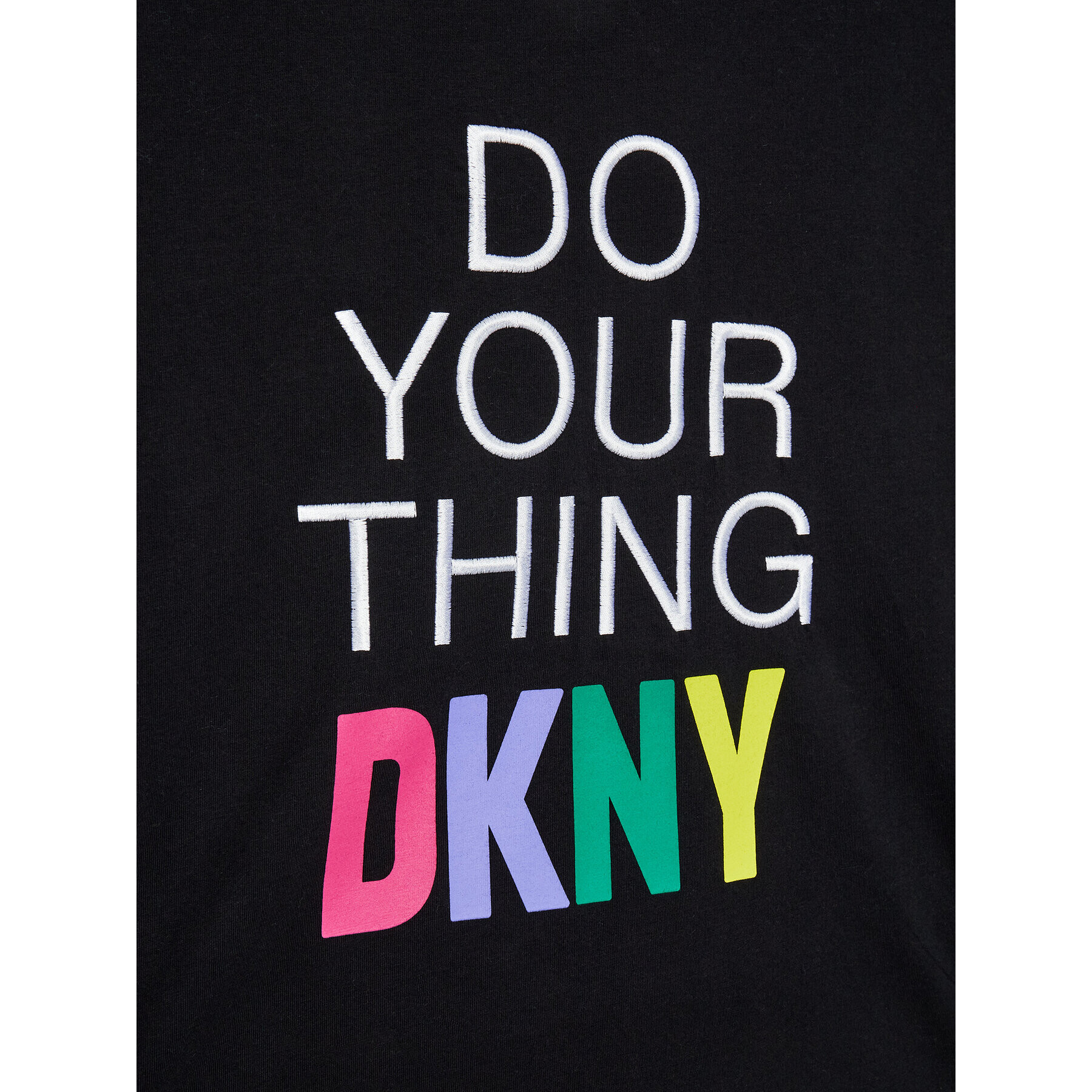 DKNY T-Shirt D35S31 M Černá Relaxed Fit - Pepit.cz