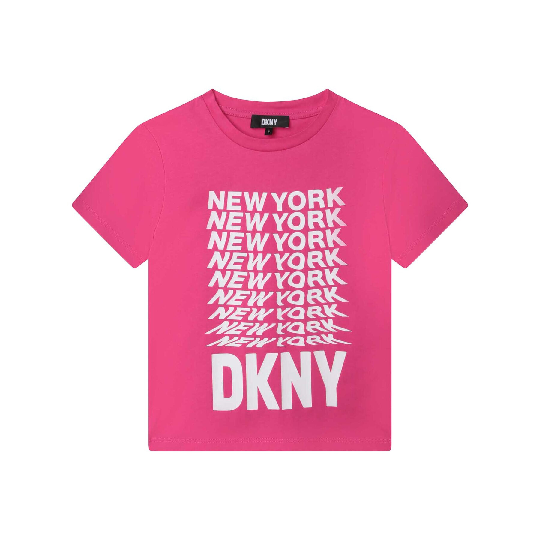 DKNY T-Shirt D35S76 D Růžová Regular Fit - Pepit.cz