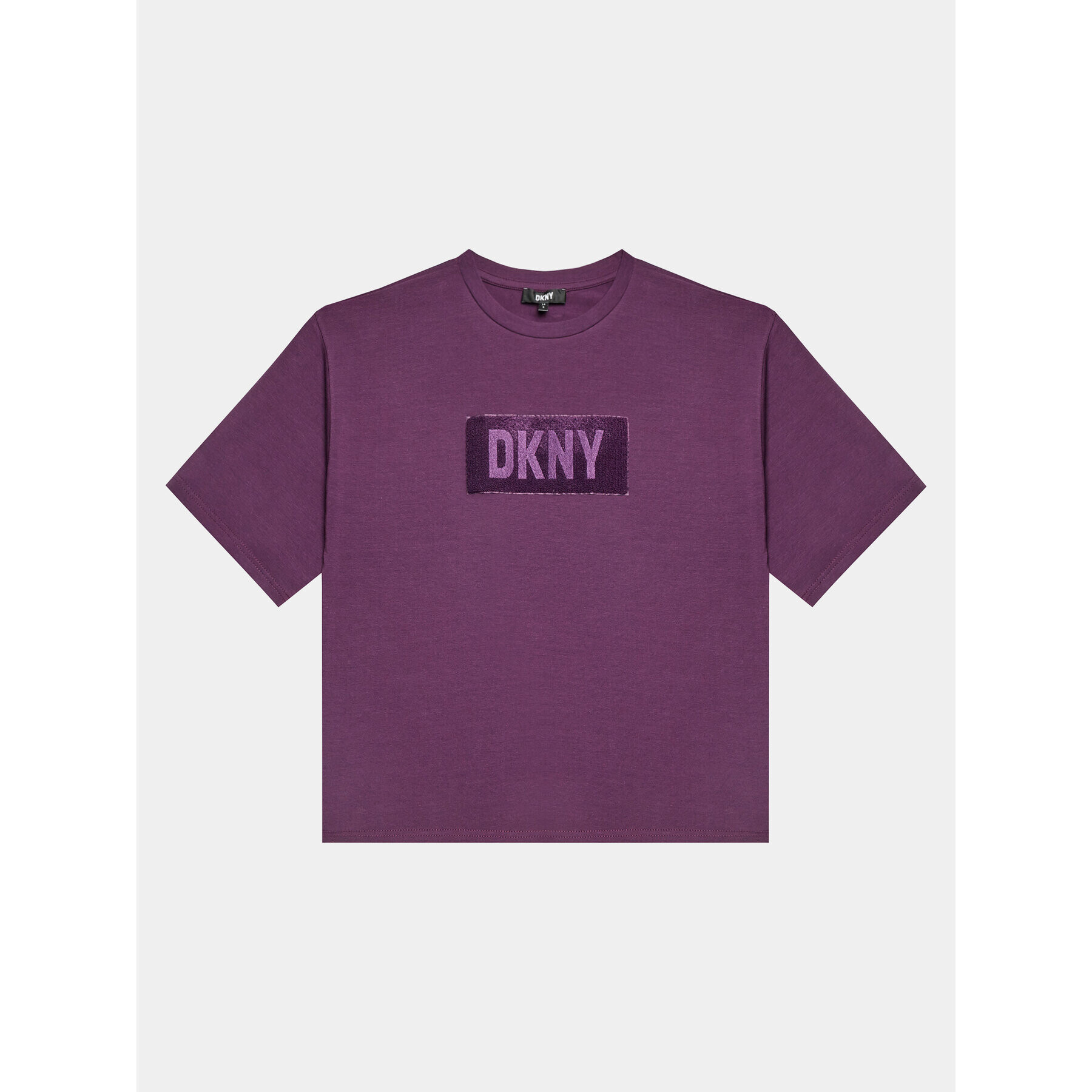 DKNY T-Shirt D35T02 D Fialová Regular Fit - Pepit.cz