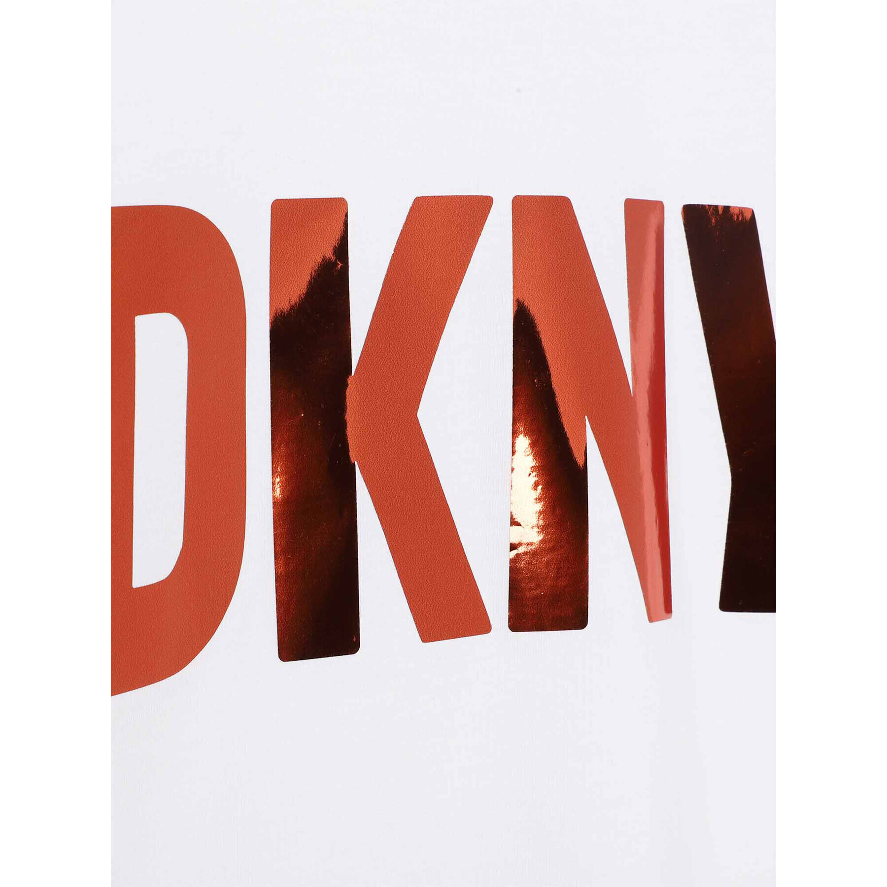 DKNY T-Shirt D35T08 D Bílá Regular Fit - Pepit.cz