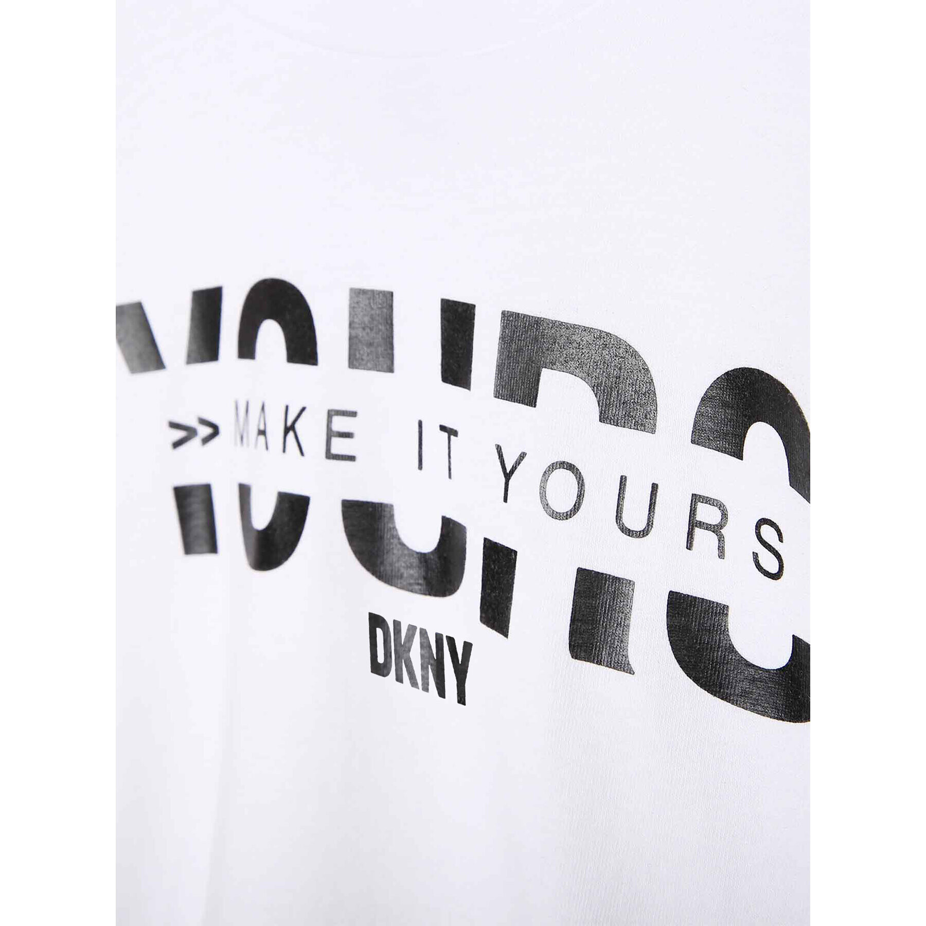 DKNY T-Shirt D35T18 D Bílá Regular Fit - Pepit.cz