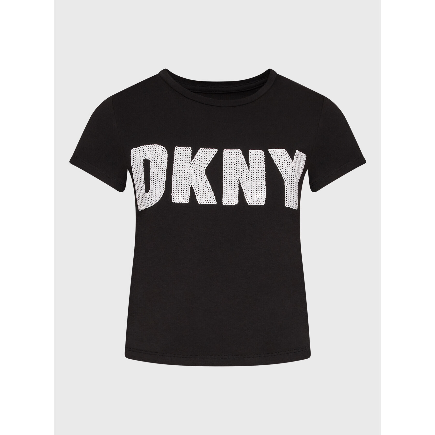 DKNY T-Shirt P2FKHGWG Černá Regular Fit - Pepit.cz