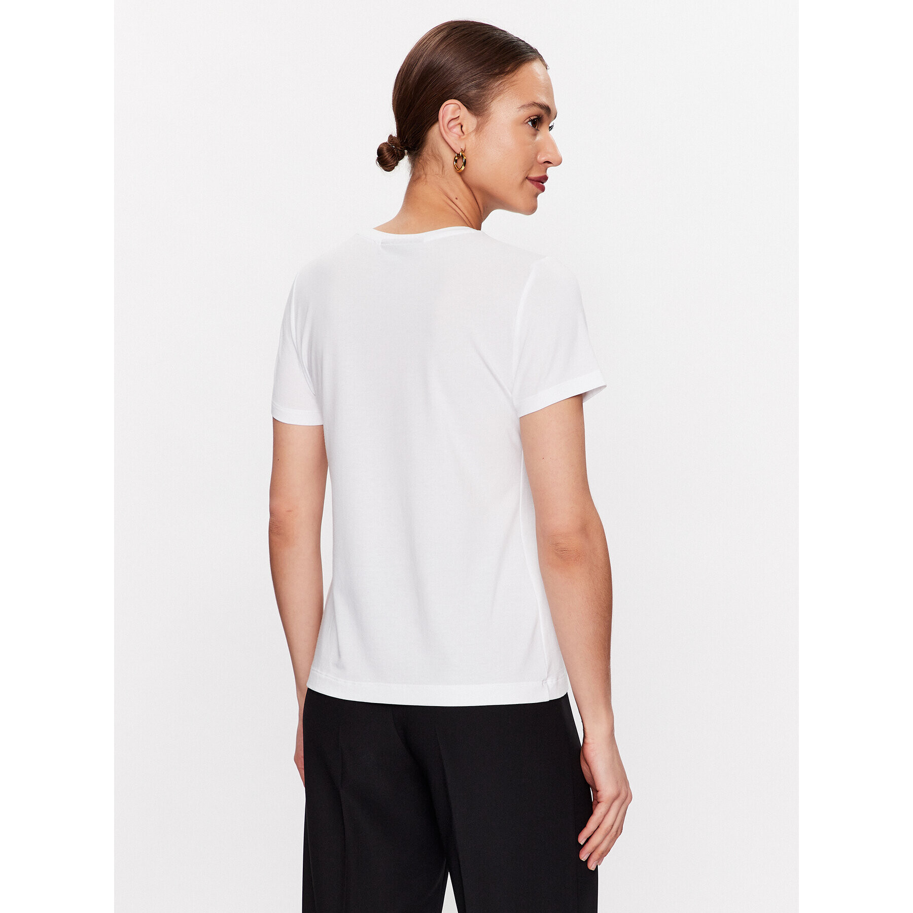 DKNY T-Shirt P3BHDDNA Bílá Regular Fit - Pepit.cz