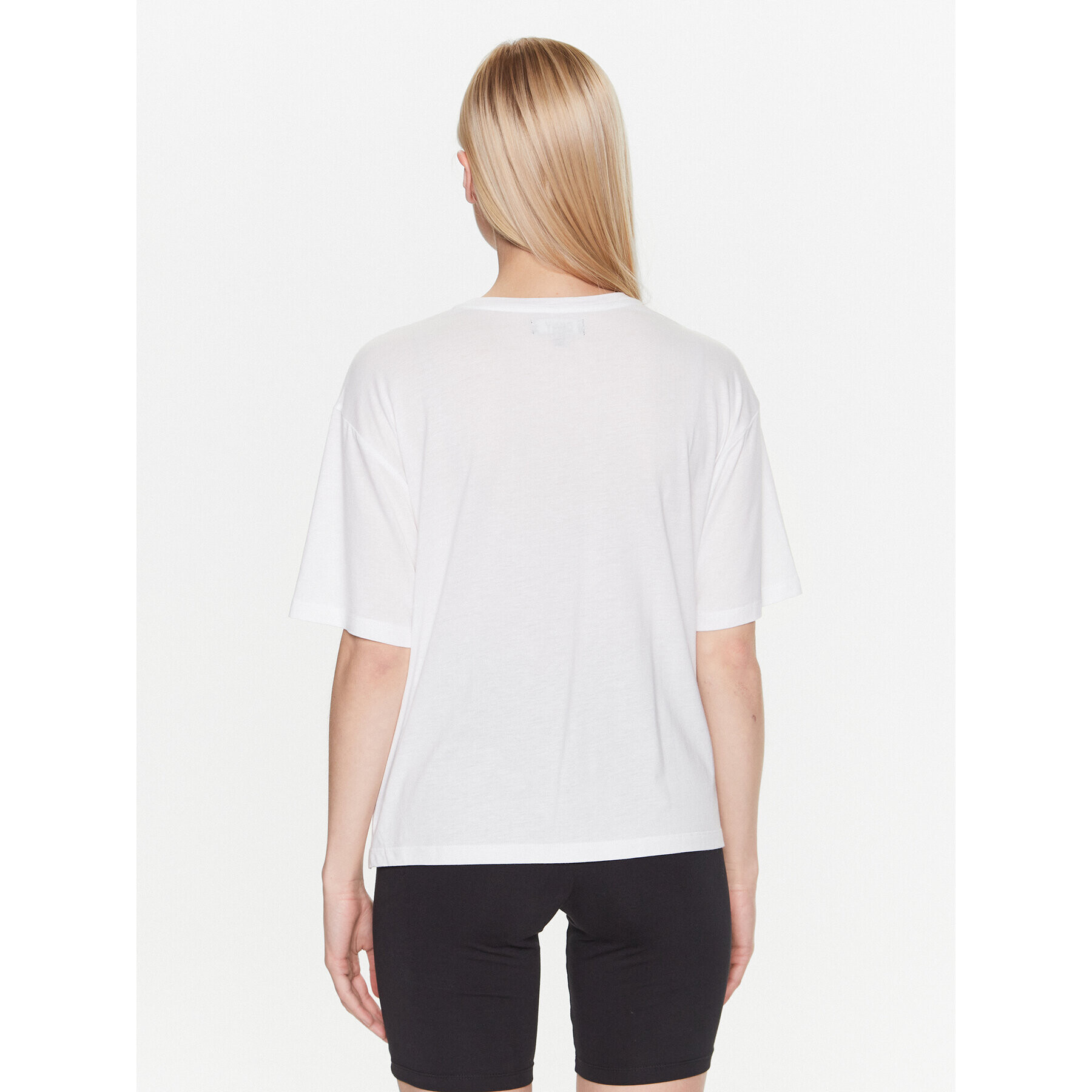 DKNY T-Shirt YI2222654 Bílá Relaxed Fit - Pepit.cz