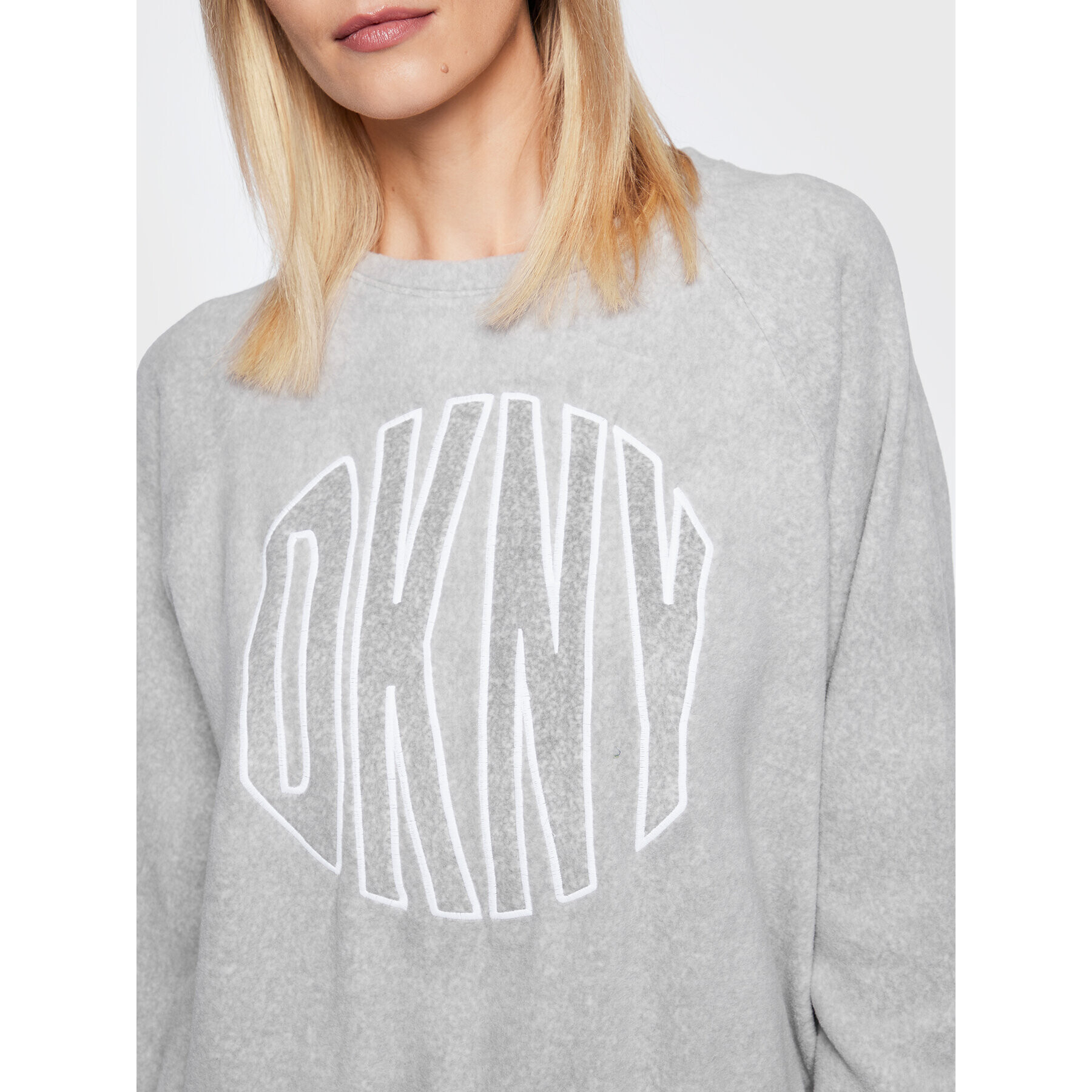 DKNY Tepláková souprava YI2822595 Šedá Regular Fit - Pepit.cz