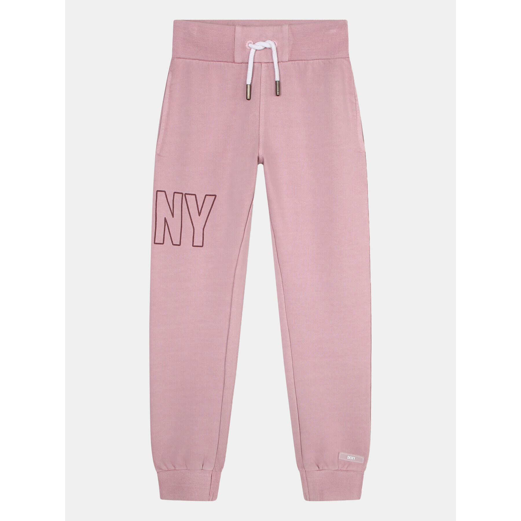 DKNY Teplákové kalhoty D54000 D Růžová Regular Fit - Pepit.cz