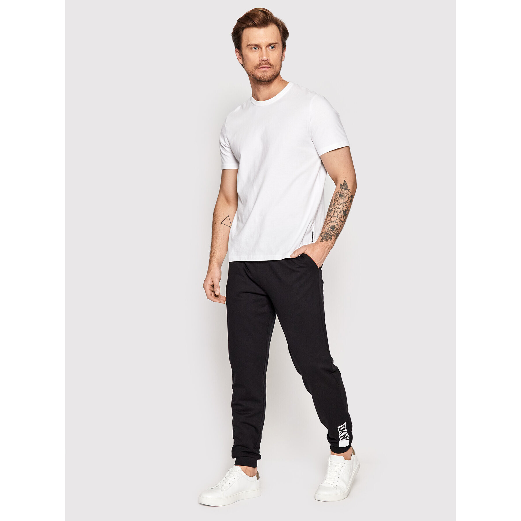 DKNY Teplákové kalhoty N5_6813_DKY Černá Regular Fit - Pepit.cz