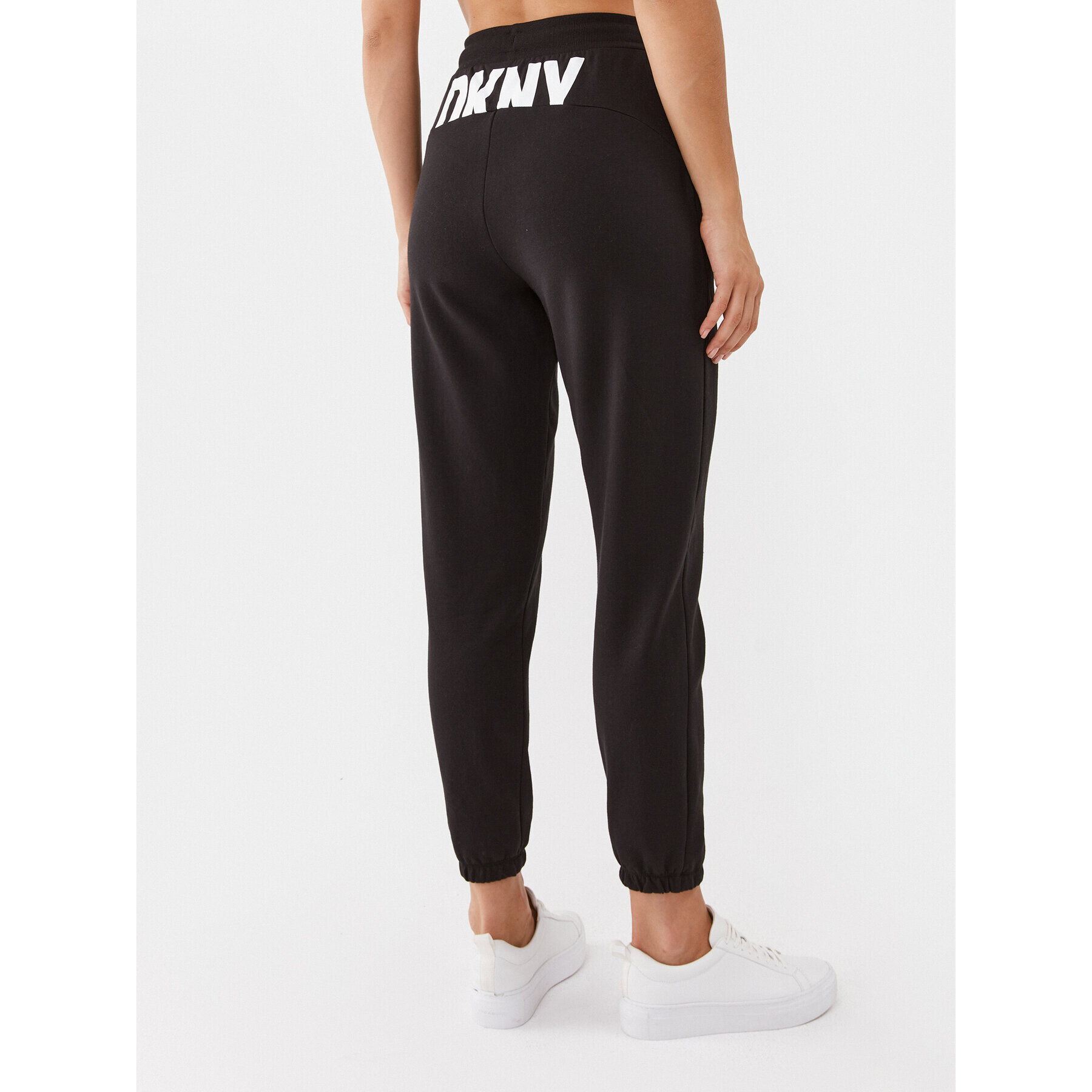 DKNY Teplákové kalhoty YI2822670 Černá Regular Fit - Pepit.cz