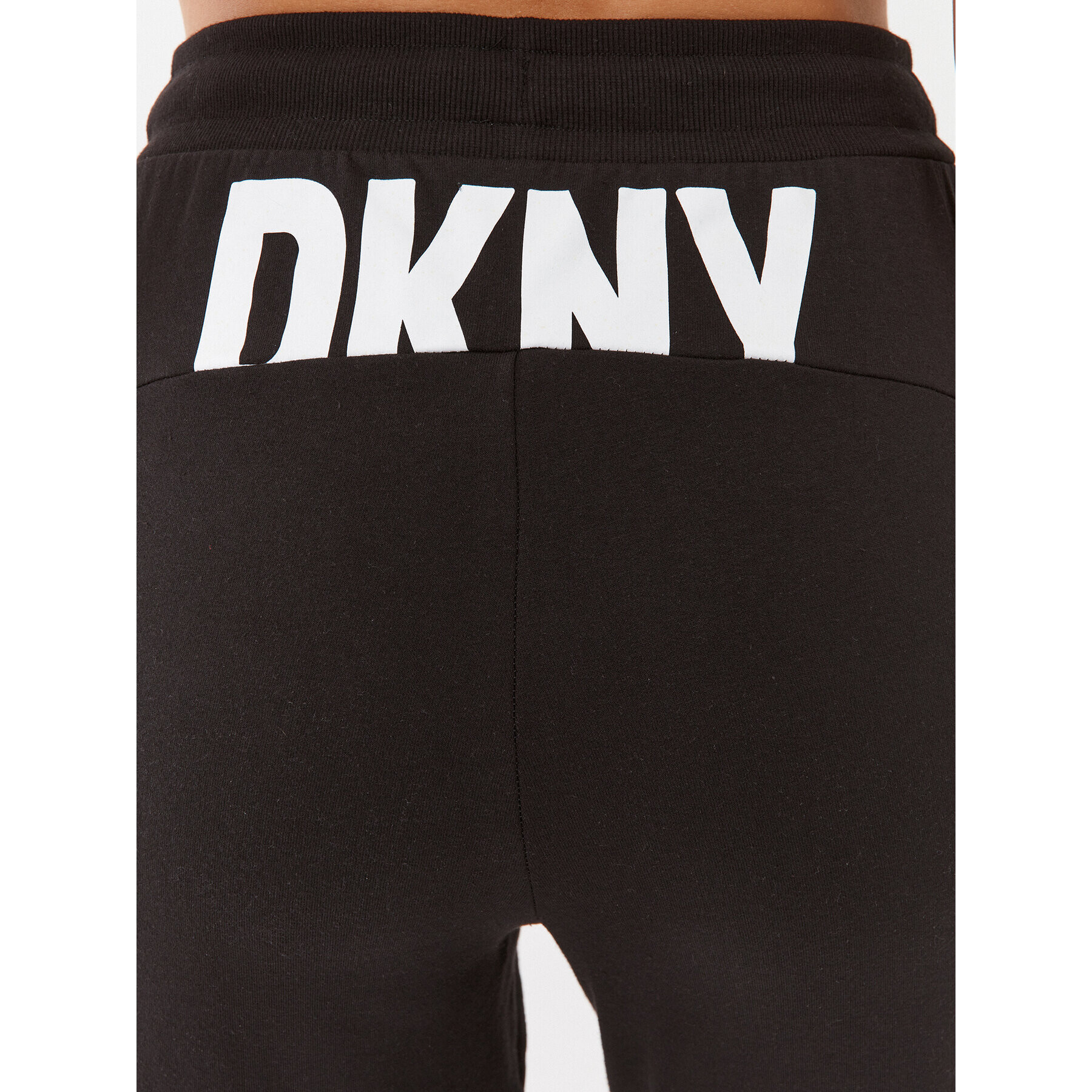 DKNY Teplákové kalhoty YI2822670 Černá Regular Fit - Pepit.cz