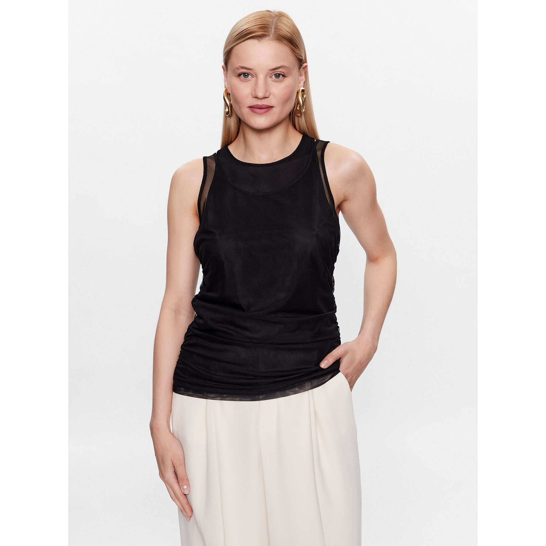 DKNY Top P3BH7RJA Černá Regular Fit - Pepit.cz