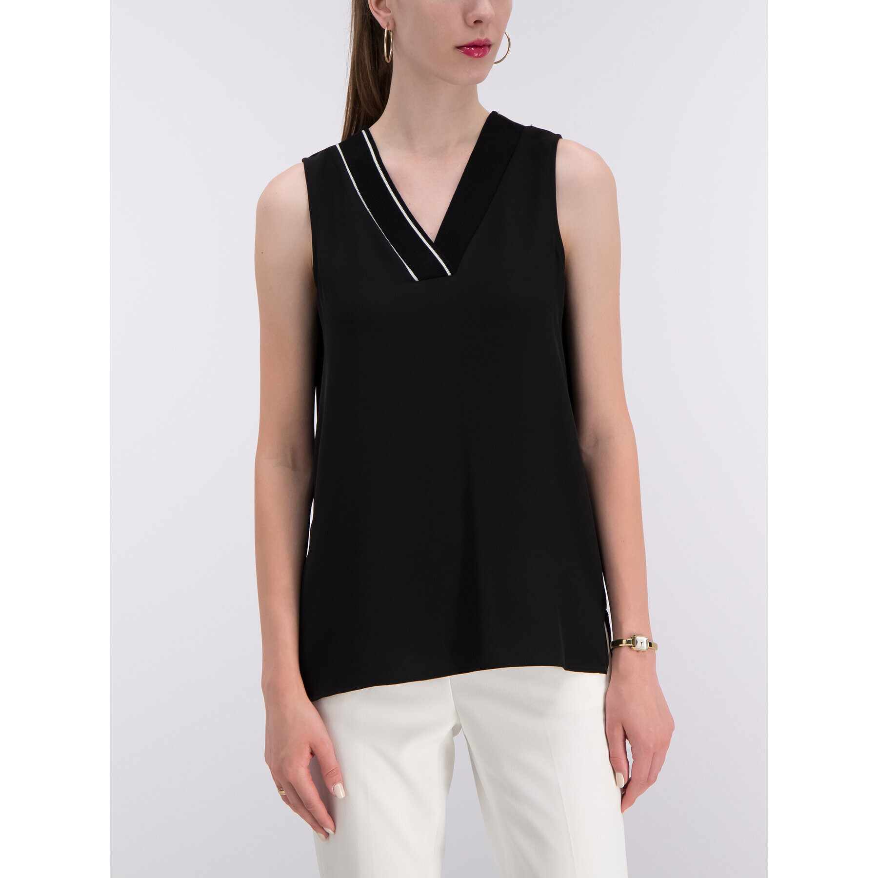 DKNY Top P9AA7AOQ Černá Regular Fit - Pepit.cz