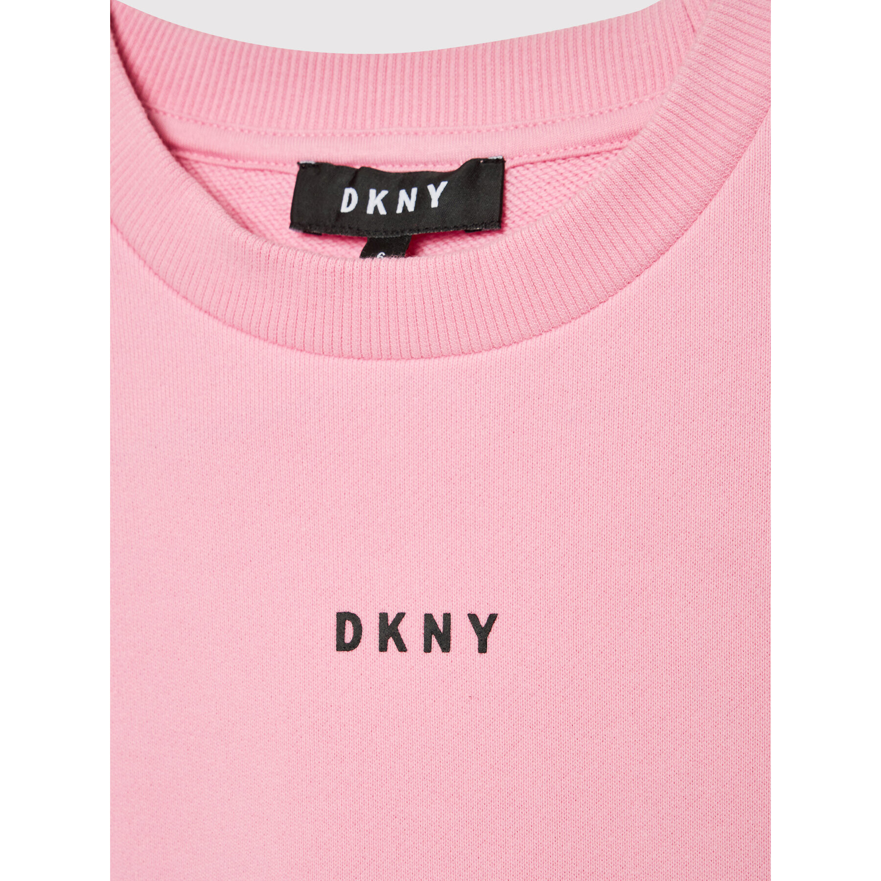 DKNY Úpletové šaty D32820 M Růžová Regular Fit - Pepit.cz