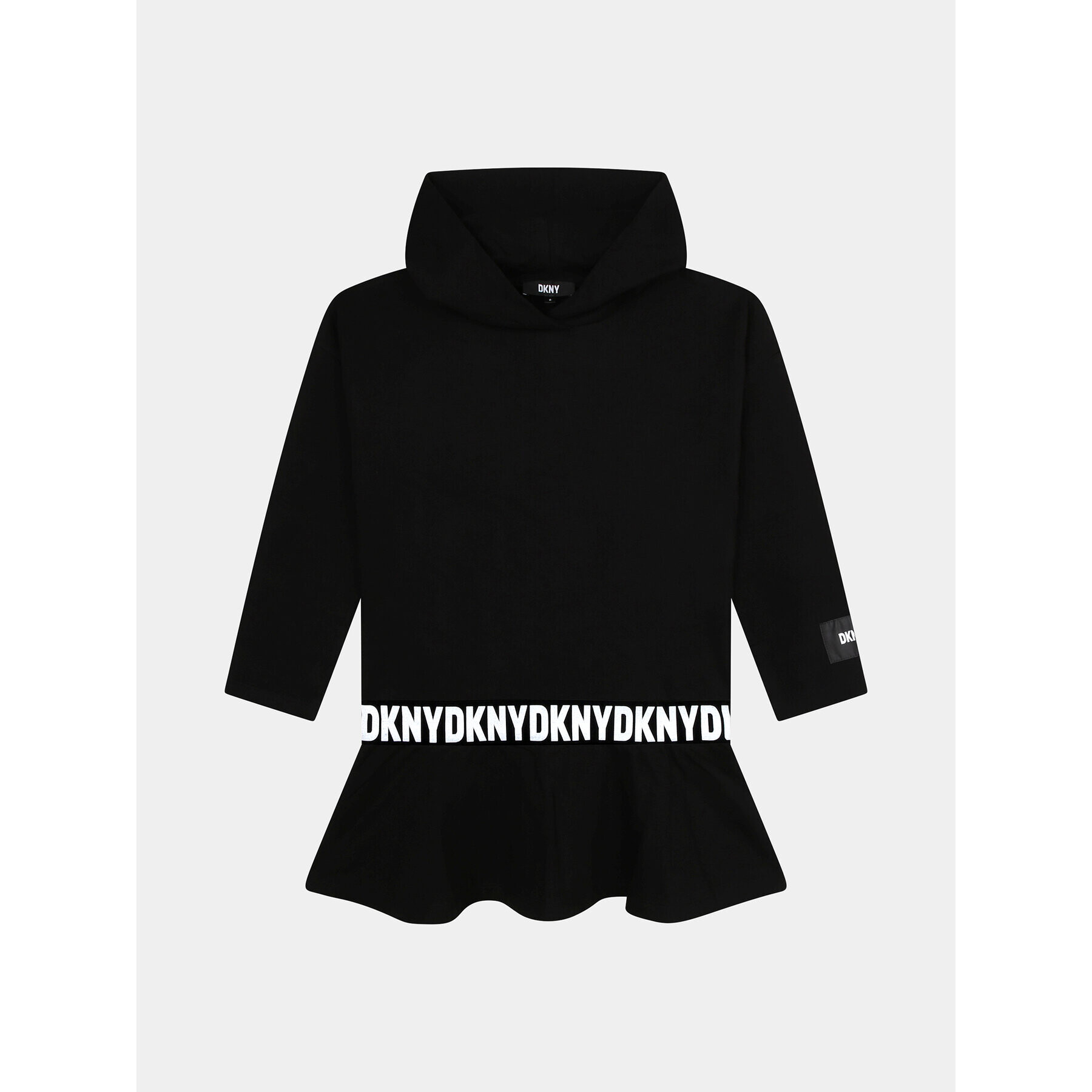 DKNY Úpletové šaty D32905 D Černá Regular Fit - Pepit.cz