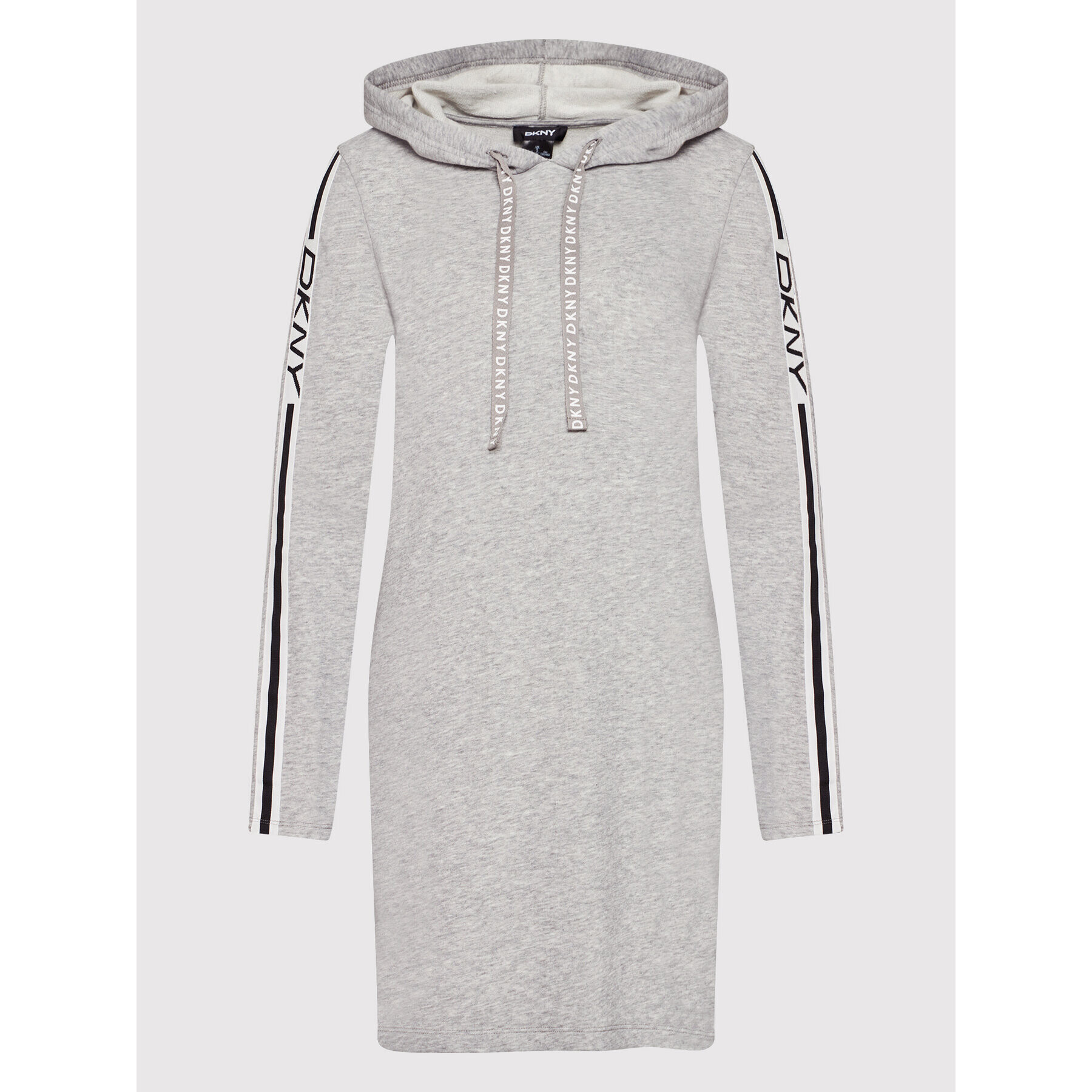 DKNY Úpletové šaty DD1G3218 Šedá Regular Fit - Pepit.cz