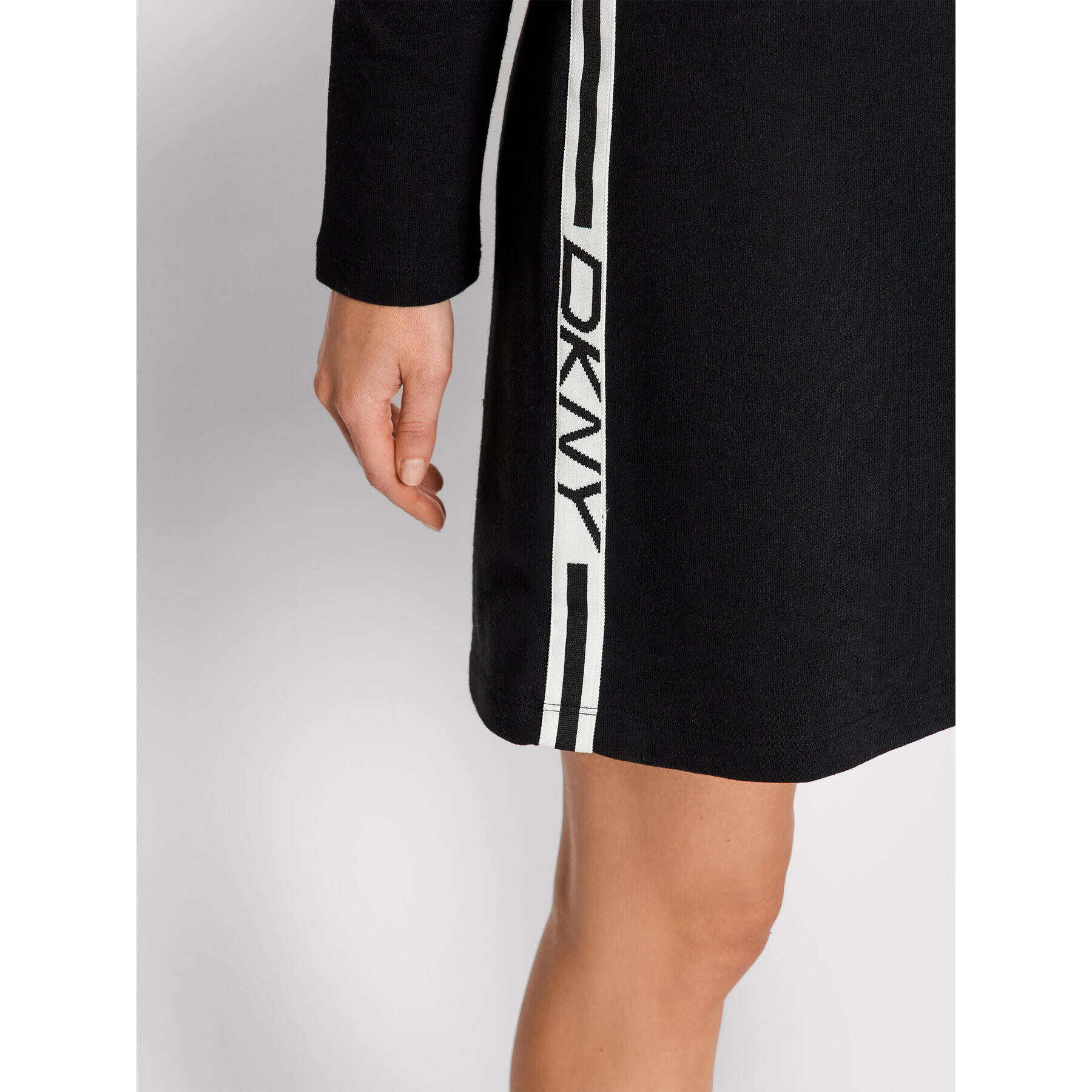 DKNY Úpletové šaty DD1GD247 Černá Regular Fit - Pepit.cz