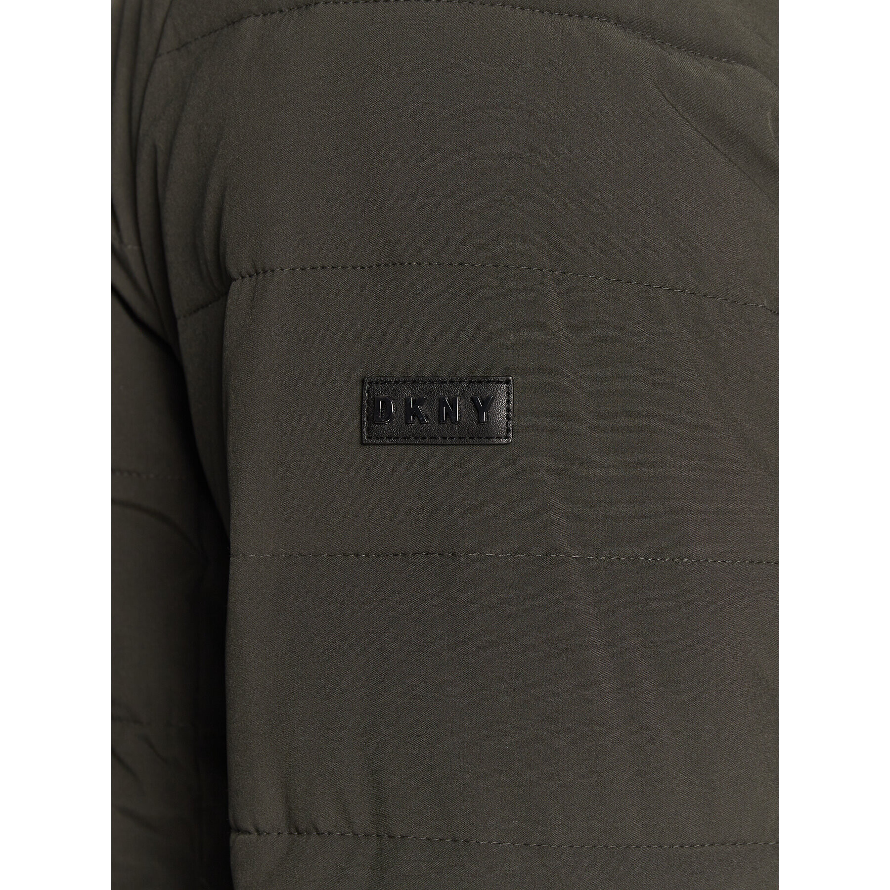 DKNY Vatovaná bunda DX9MP803 Khaki Regular Fit - Pepit.cz