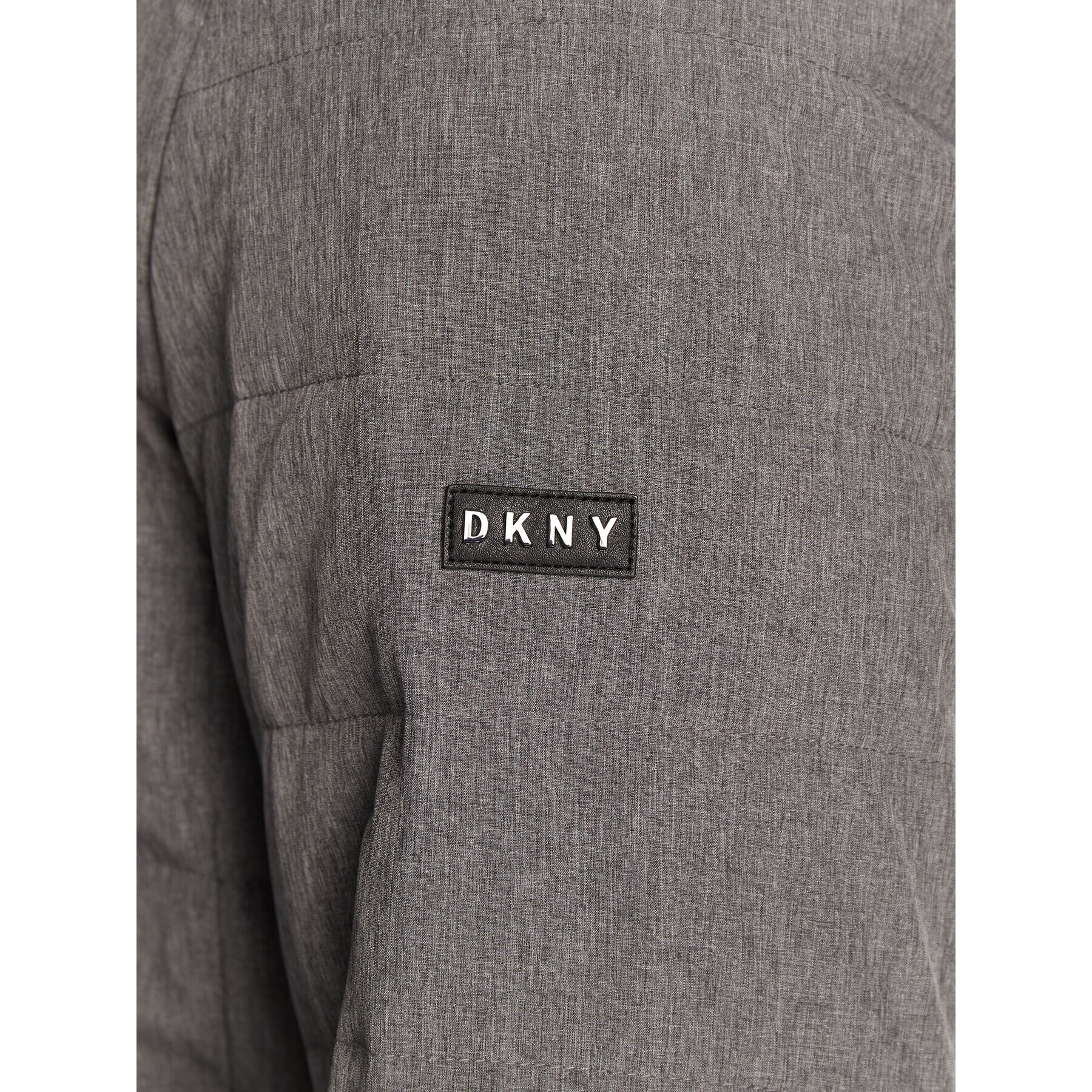 DKNY Vatovaná bunda DX9MP803 Šedá Regular Fit - Pepit.cz