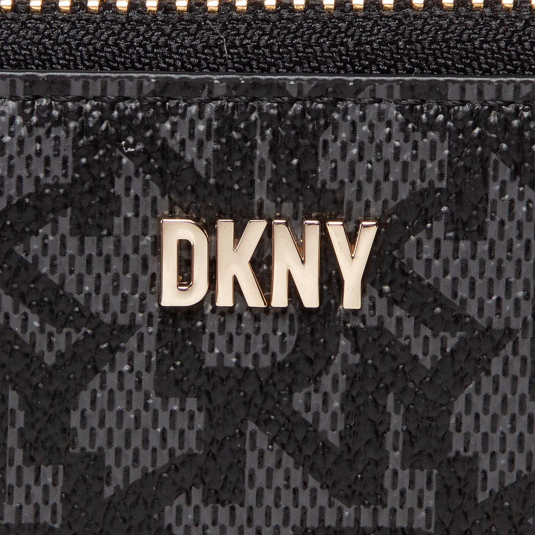 DKNY Velká dámská peněženka Bryant Sm Zip Aroun R831J656 Černá - Pepit.cz