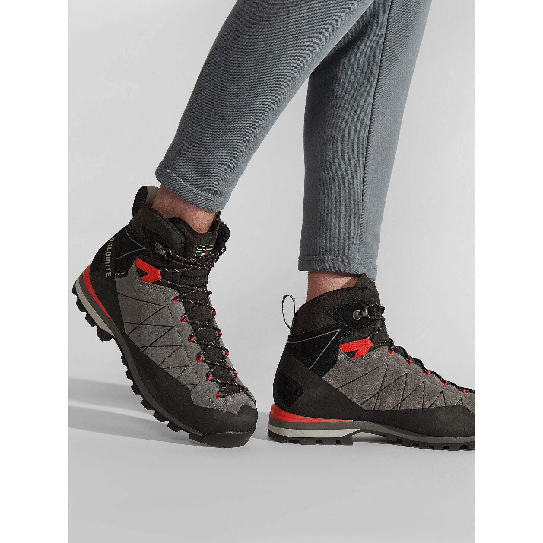 Dolomite Trekingová obuv Crodarossa Hi Gtx Ms GORE-TEX 289241-1227020 Šedá - Pepit.cz