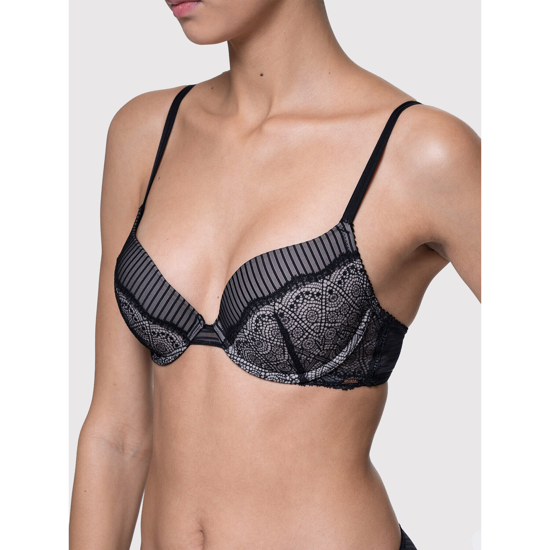 Dorina Podprsenka Push-up Solana D001571LA032 Černá - Pepit.cz