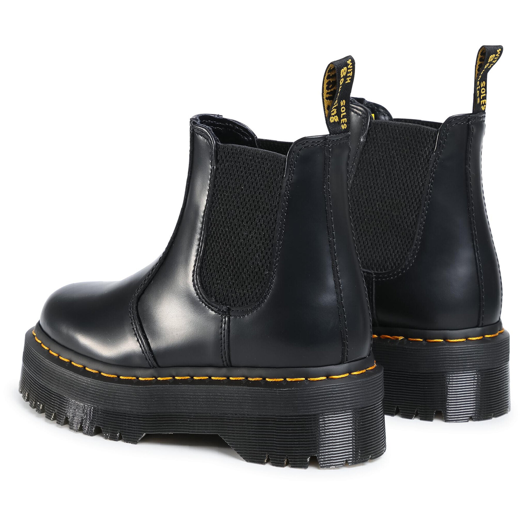 Dr. Martens Kotníková obuv s elastickým prvkem 2976 Quad 24687001 Černá - Pepit.cz