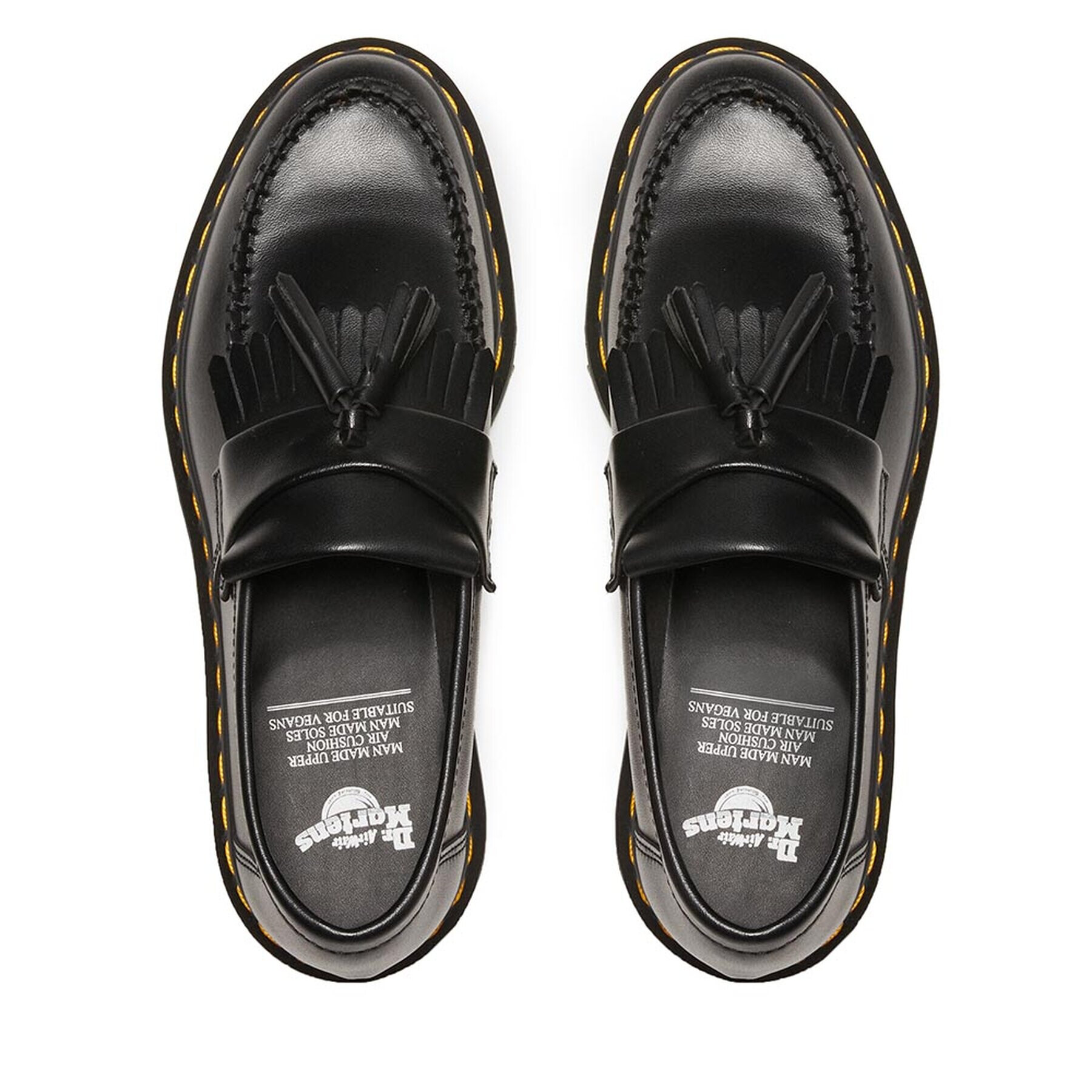 Dr. Martens Polobotky Adrian Vegan Černá - Pepit.cz