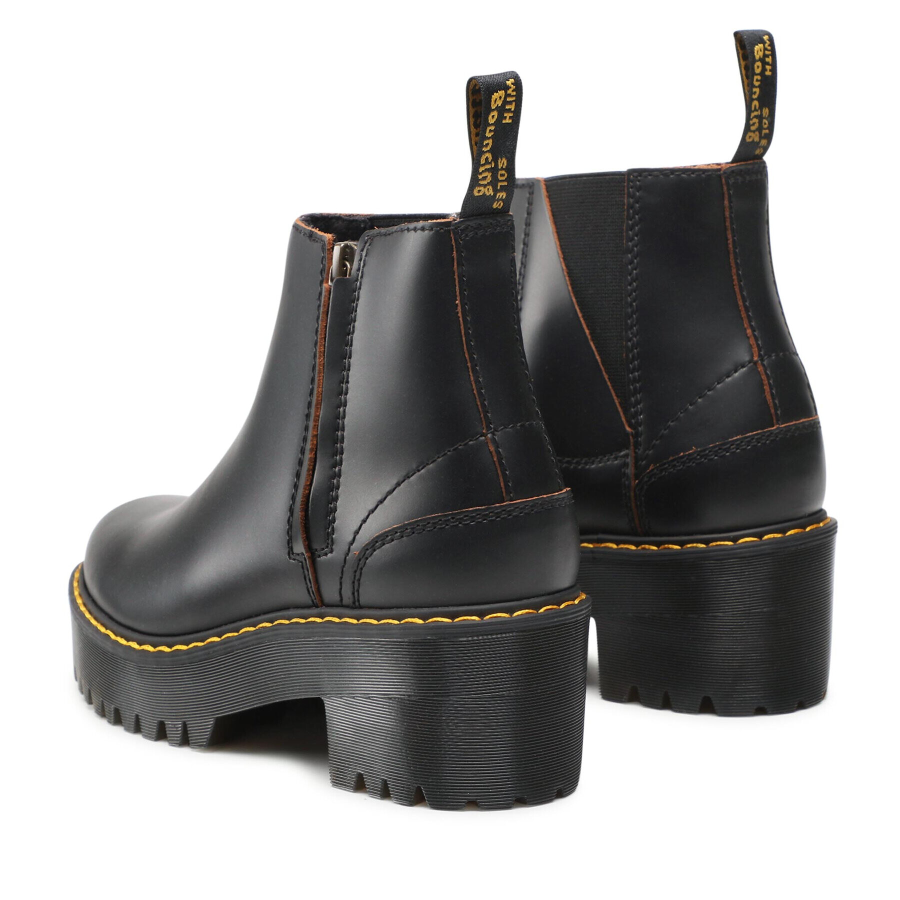 Dr. Martens Polokozačky Rometty II 26200001 Černá - Pepit.cz