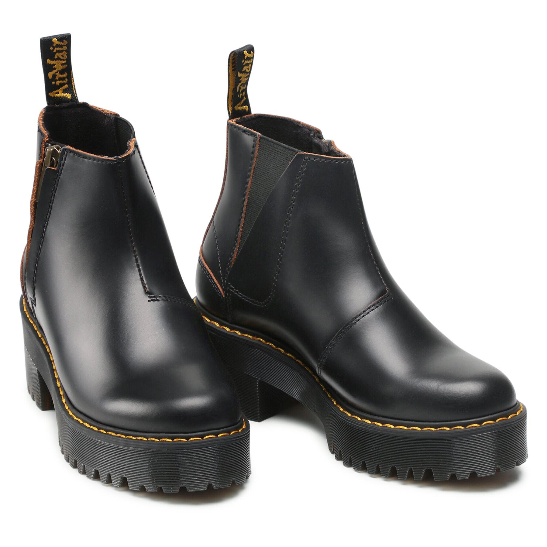 Dr. Martens Polokozačky Rometty II 26200001 Černá - Pepit.cz