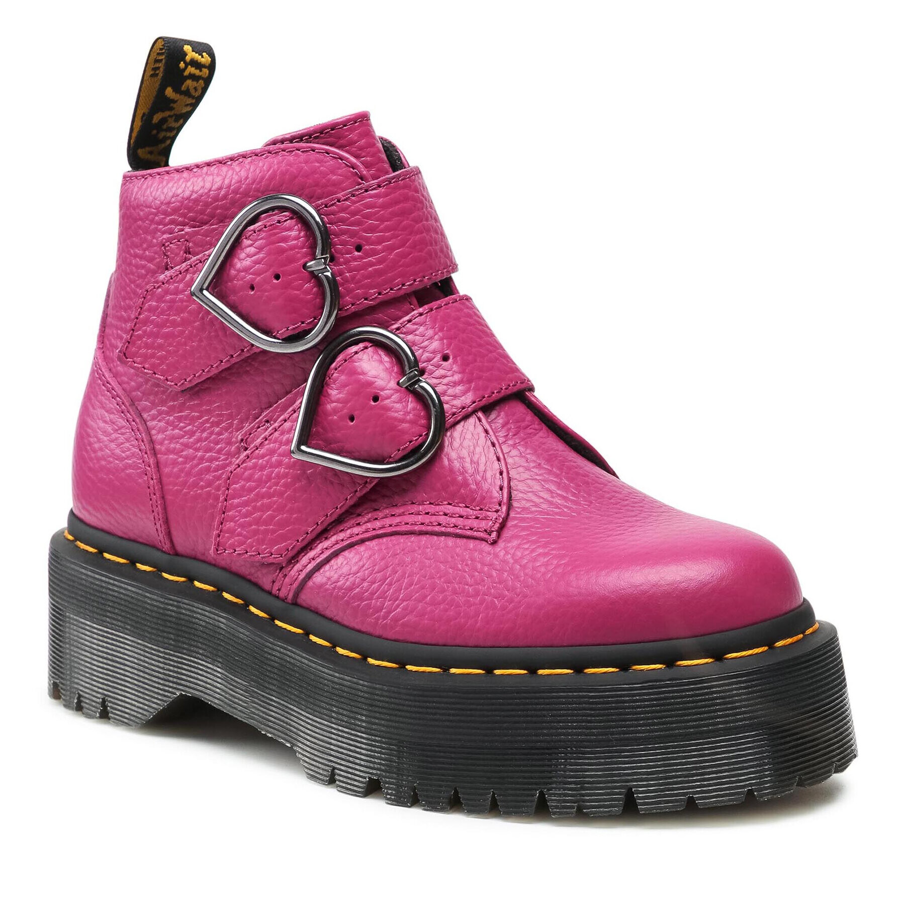 Dr. Martens Turistická obuv Devon Heart 26900673 Růžová - Pepit.cz