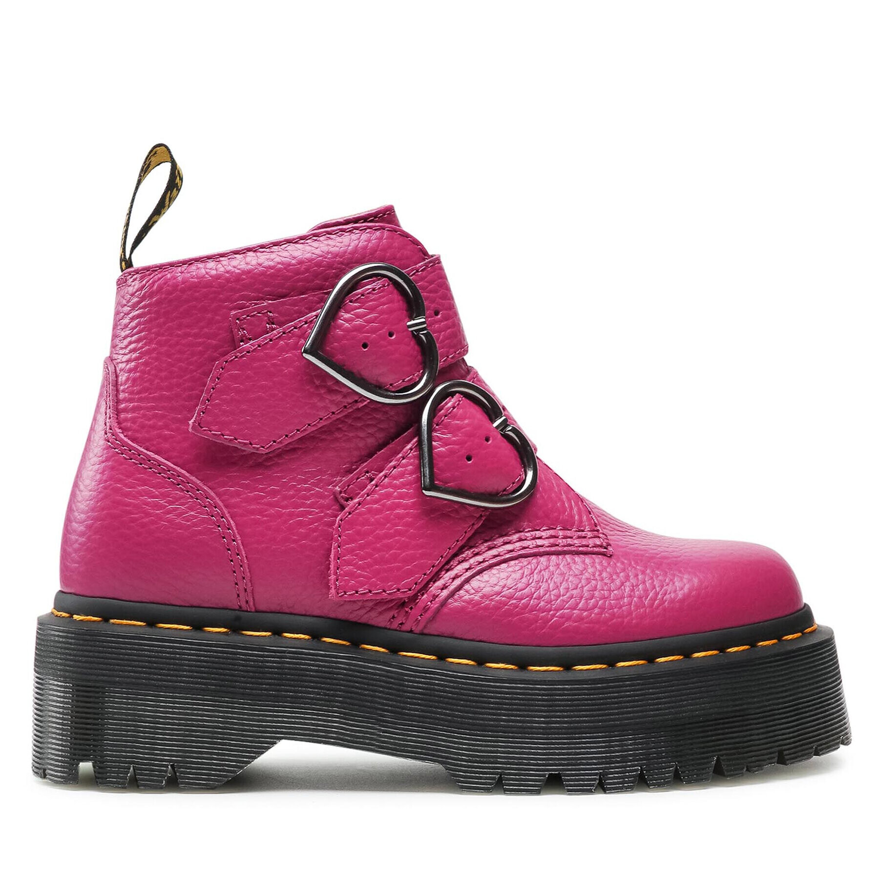 Dr. Martens Turistická obuv Devon Heart 26900673 Růžová - Pepit.cz