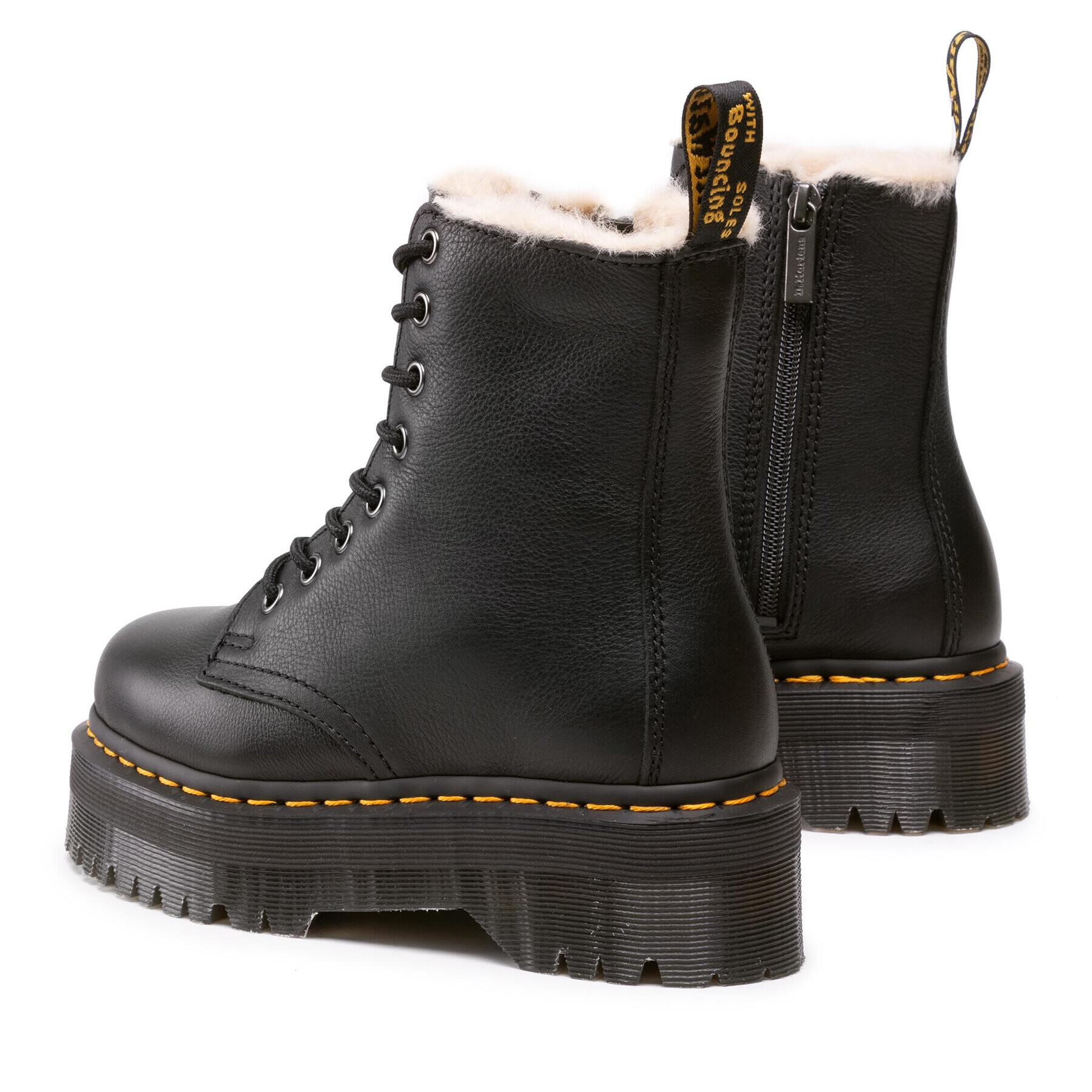 Dr. Martens Turistická obuv Jadon Fl 25637001 Černá - Pepit.cz