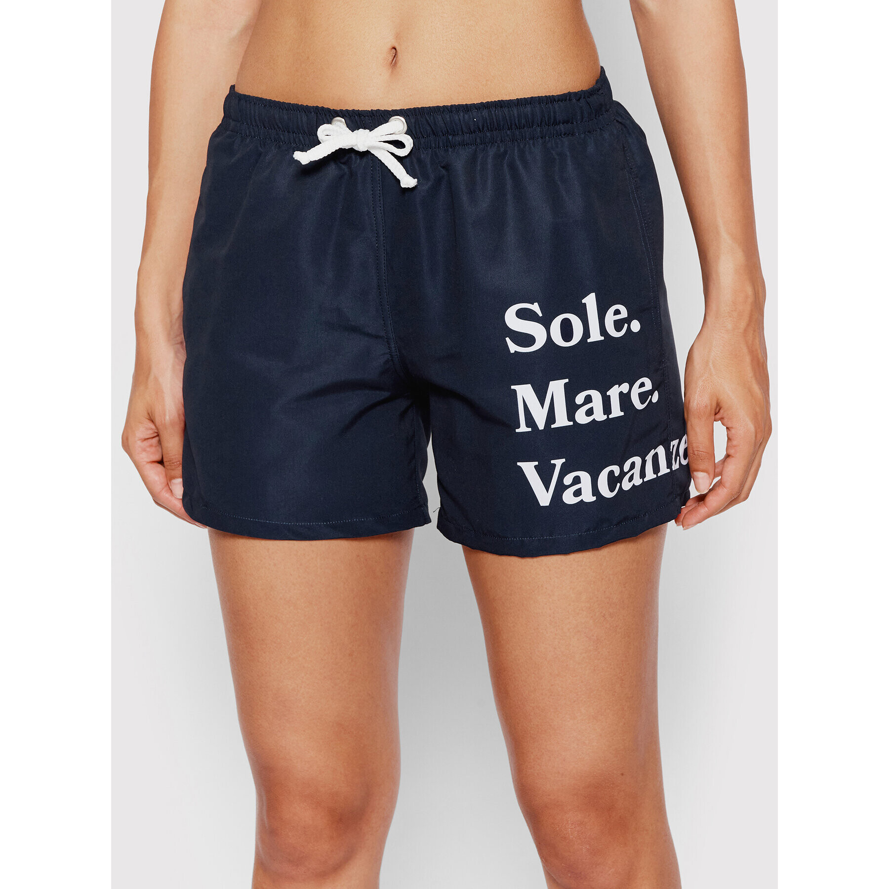 Drivemebikini Plavecké šortky Sole Mare Vacanze 2022-DRV-067_NV Tmavomodrá Regular Fit - Pepit.cz