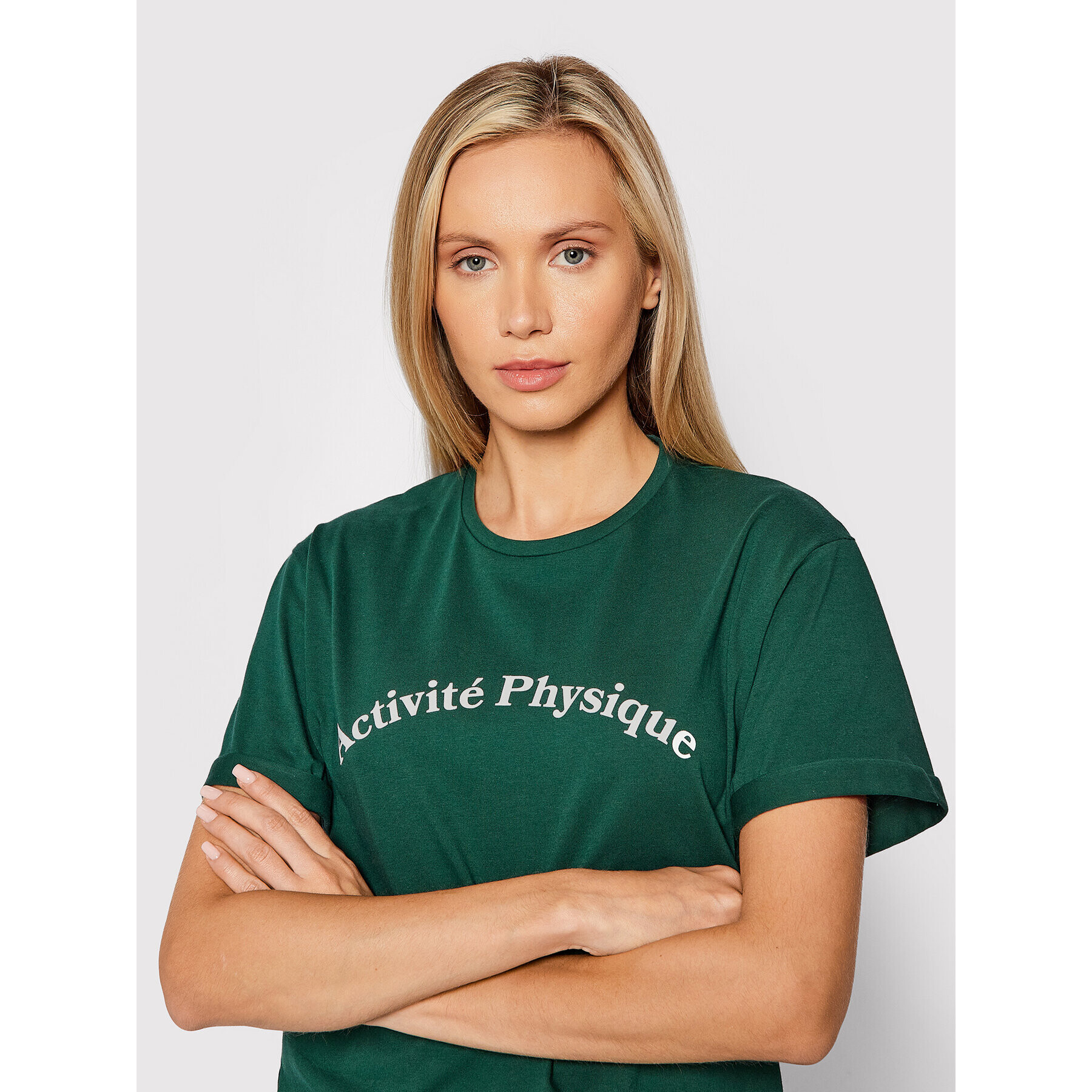 Drivemebikini T-Shirt Unisex Activite Physique 2021-DRV-076 Zelená Relaxed Fit - Pepit.cz