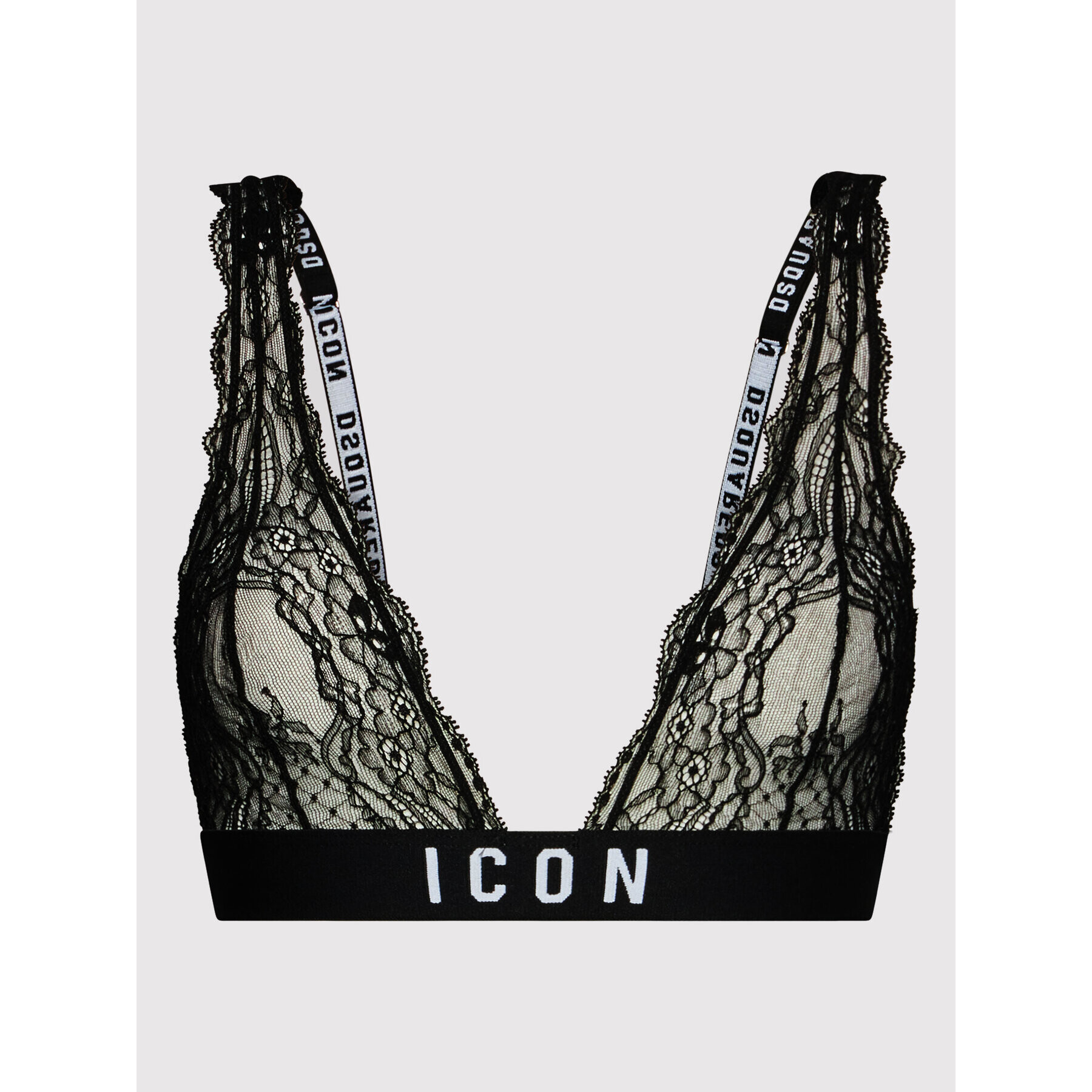 Dsquared2 Underwear Podprsenka Bralette D8R083640 Černá - Pepit.cz