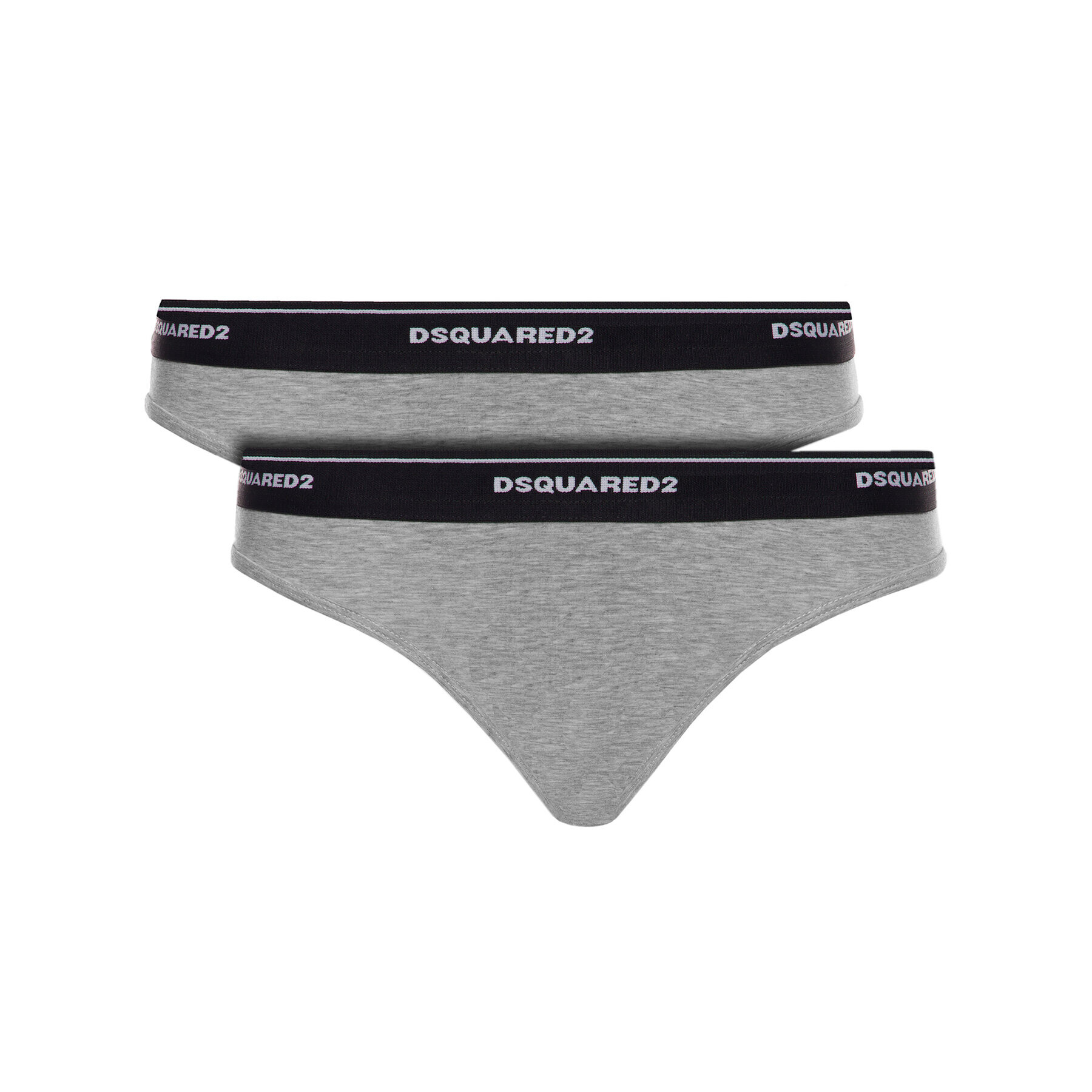 Dsquared2 Underwear Sada 2 kusů klasických kalhotek D8X401800.26202 Šedá - Pepit.cz