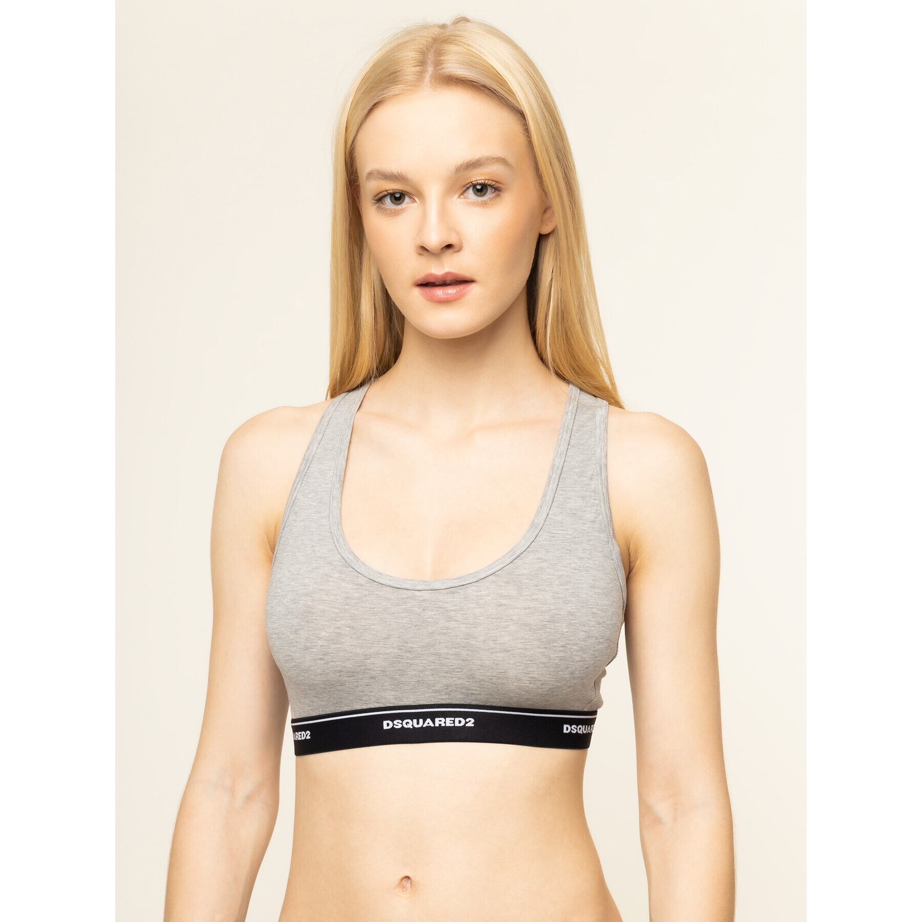 Dsquared2 Underwear Sada 2 podprsenek Bra Top D8X521800.26202 Šedá - Pepit.cz