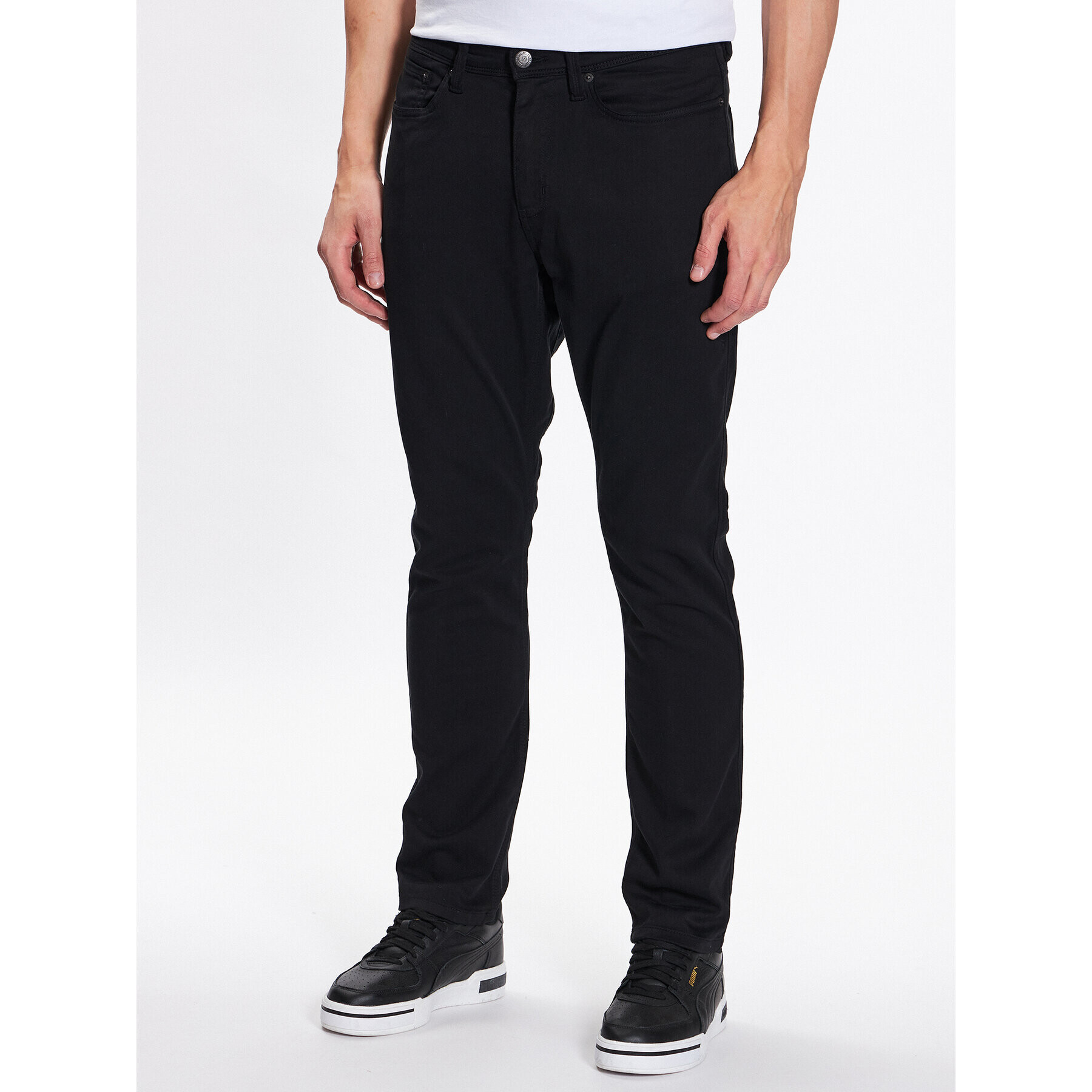 Duer Jeansy No Sweat MFNR1002 Černá Relaxed Fit - Pepit.cz